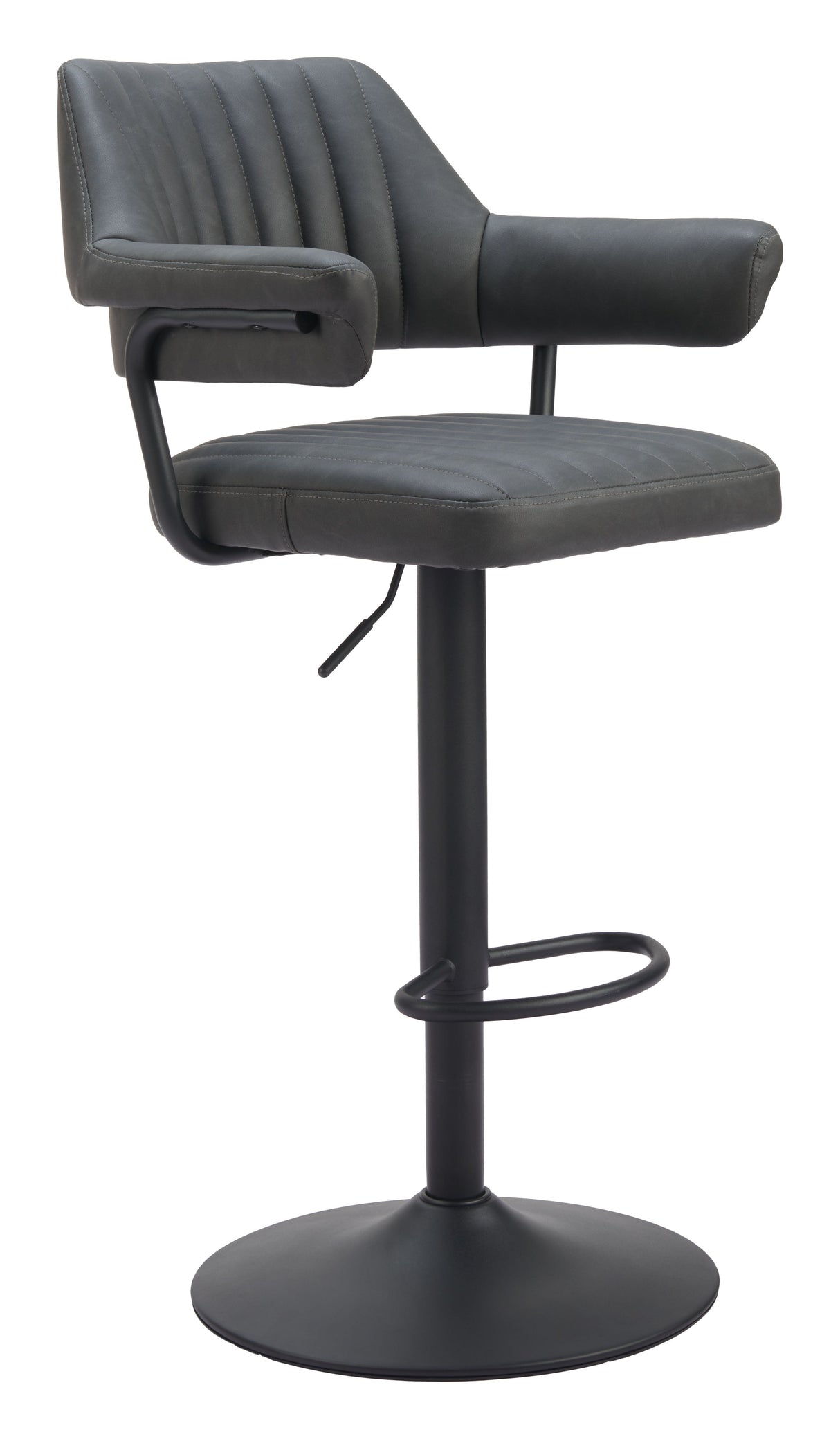 Erret Gray Barstool by Zuomod at Eve Furniture