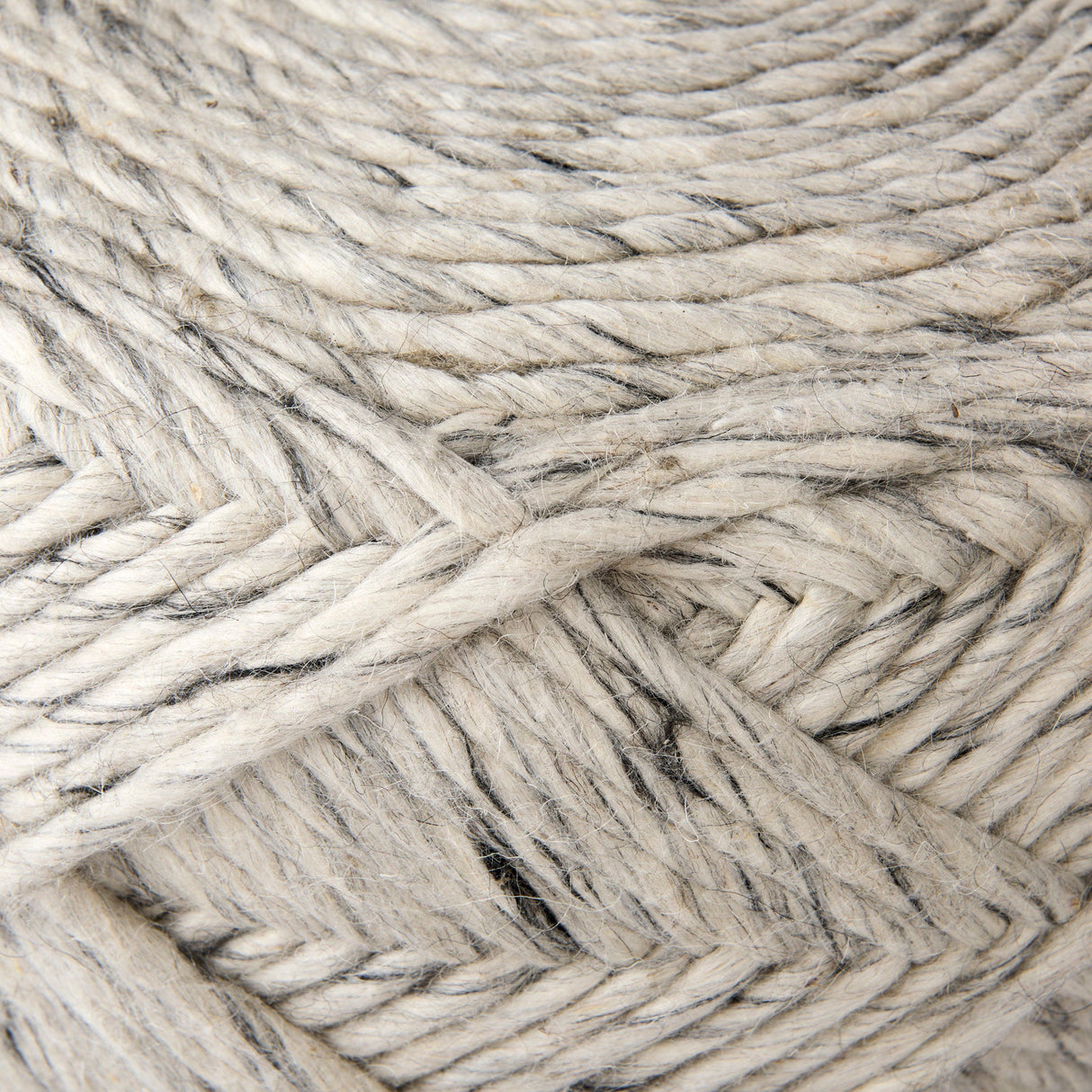 Esfera Beige Chevron Woven Round Pouf by Mercana at Eve Furniture