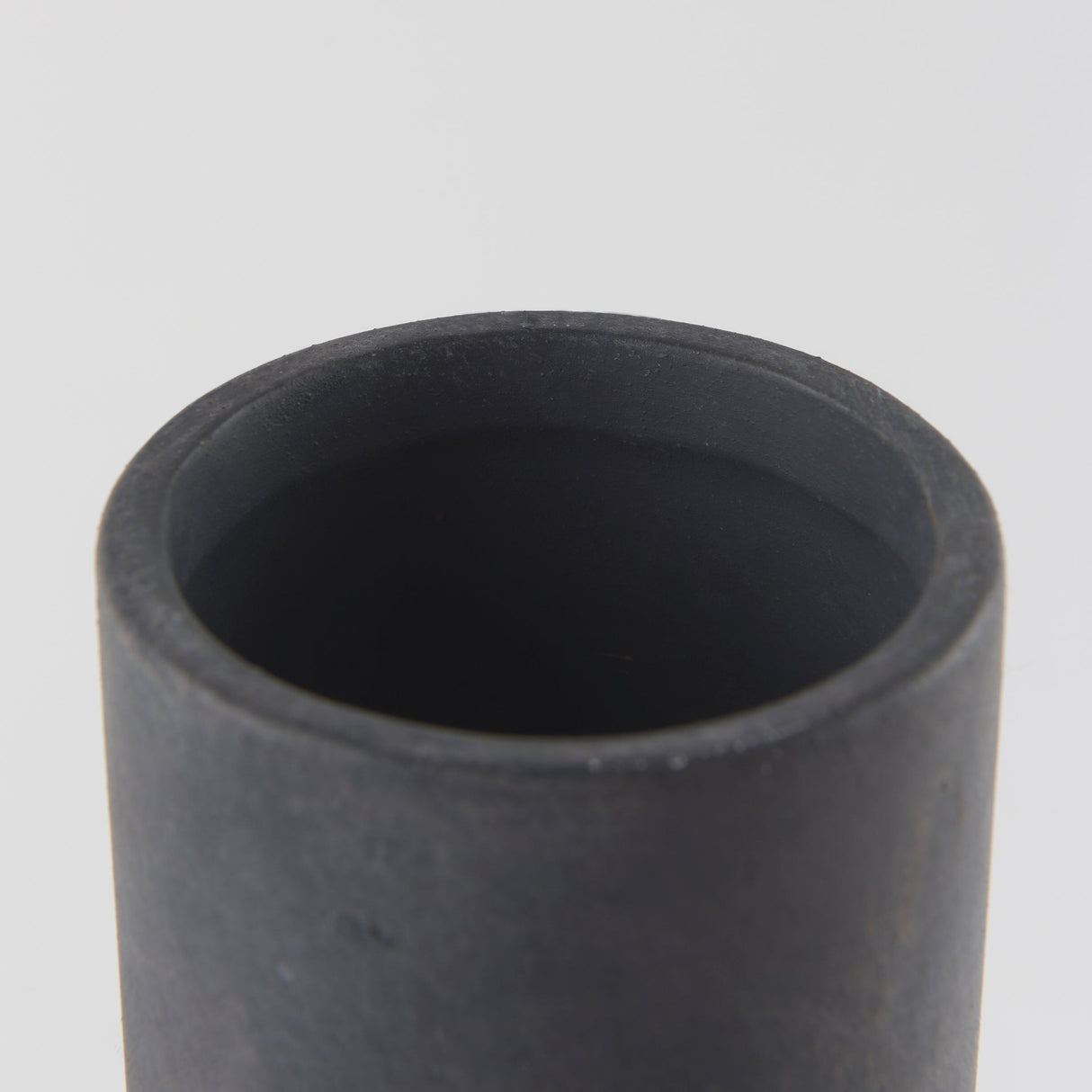 Esme Dark Gray Ceramic Vase by Mercana at Eve Furniture
