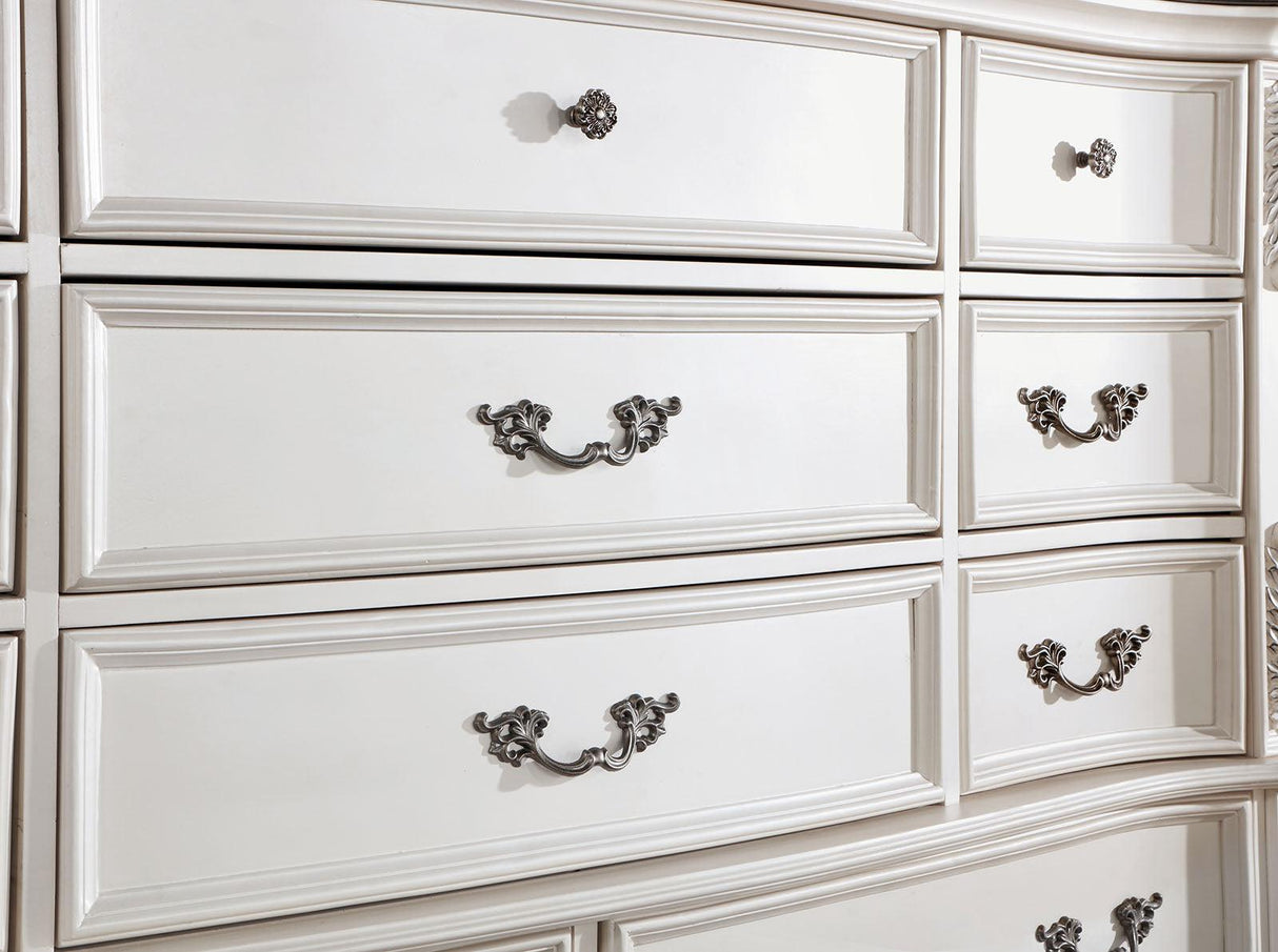 Esparanza Pearl White Dresser by Furniture of America at Eve Furniture