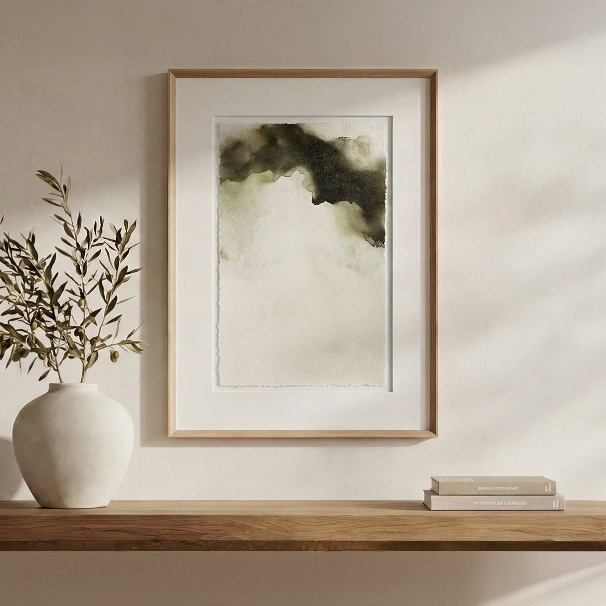 Espira Multicolor Framed Print by MOES at Eve Furniture