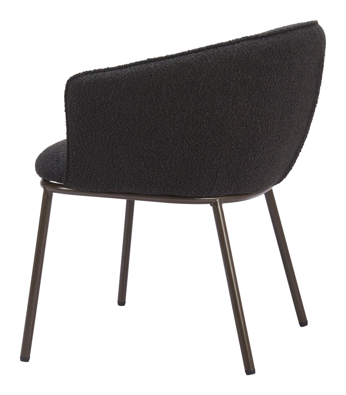 Essen Black & Bronze Dining Chair by Zuomod at Eve Furniture