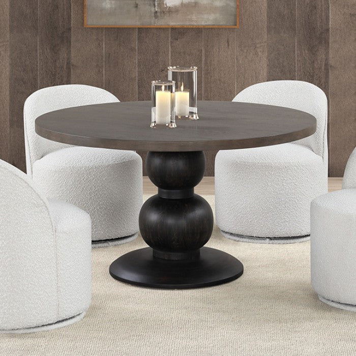 Essen Espresso 5-Piece Dining Room Set by Furniture of America at Eve Furniture