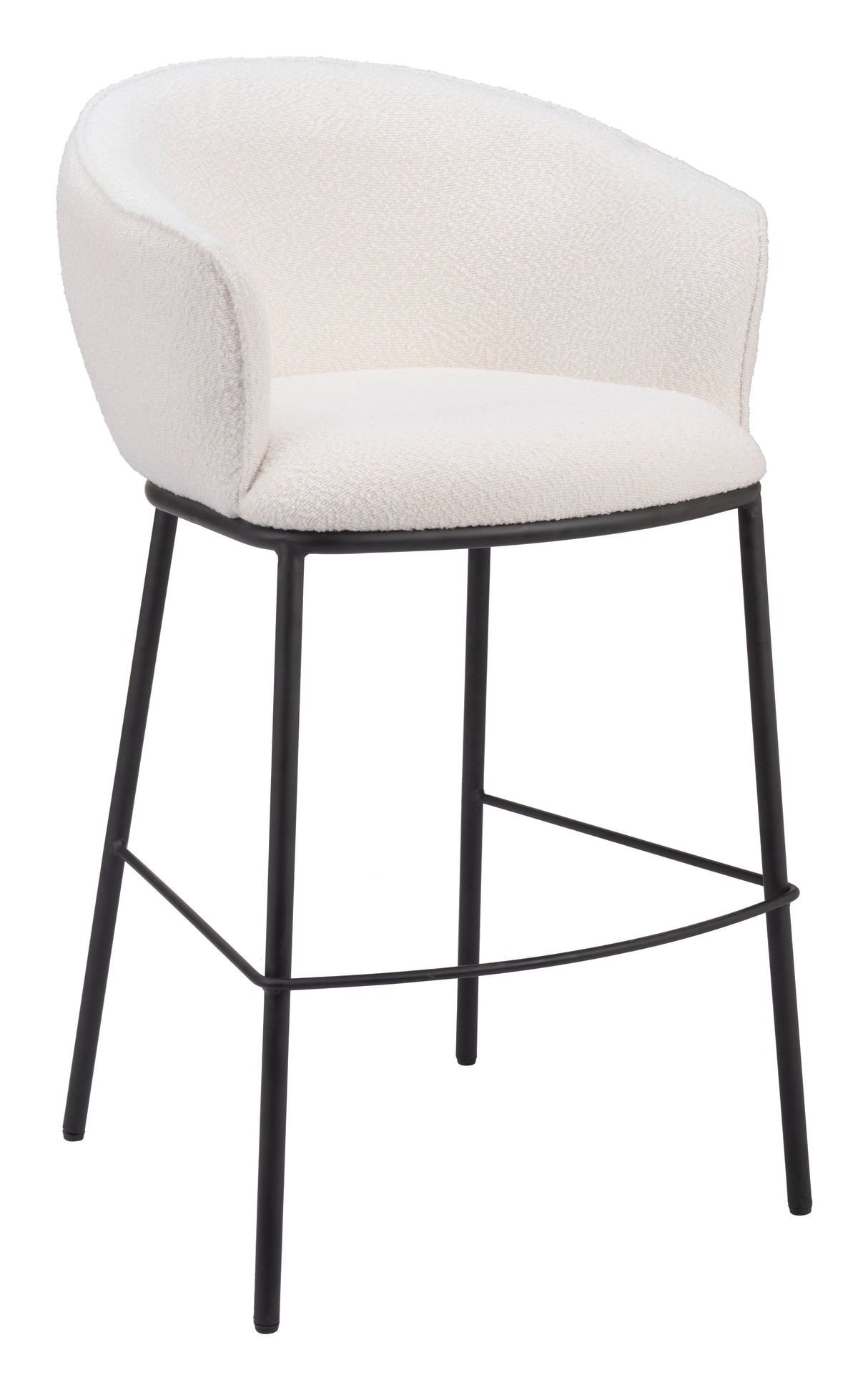 Essen Ivory Barstool by Zuomod at Eve Furniture
