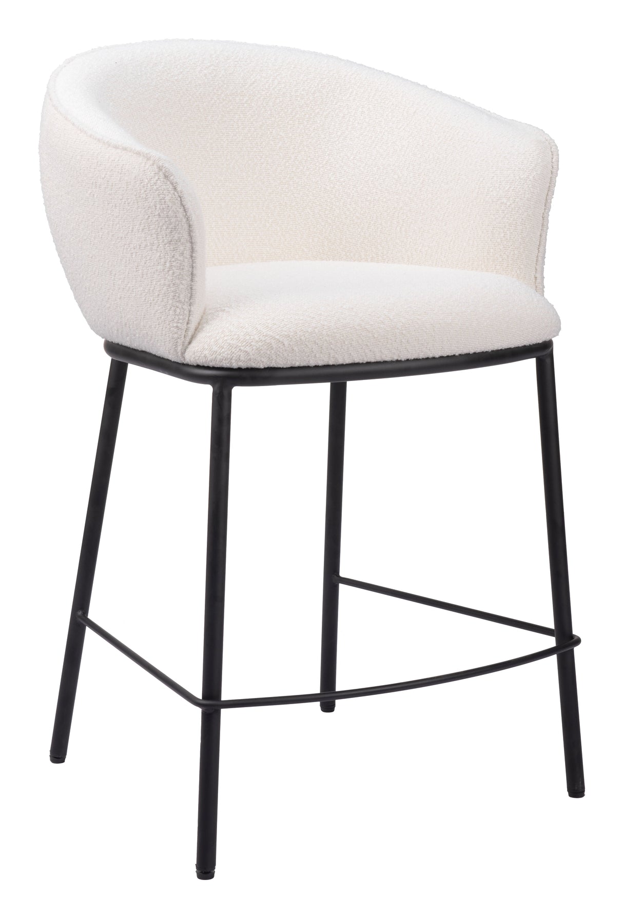 Essen Ivory Counter Stool by Zuomod at Eve Furniture