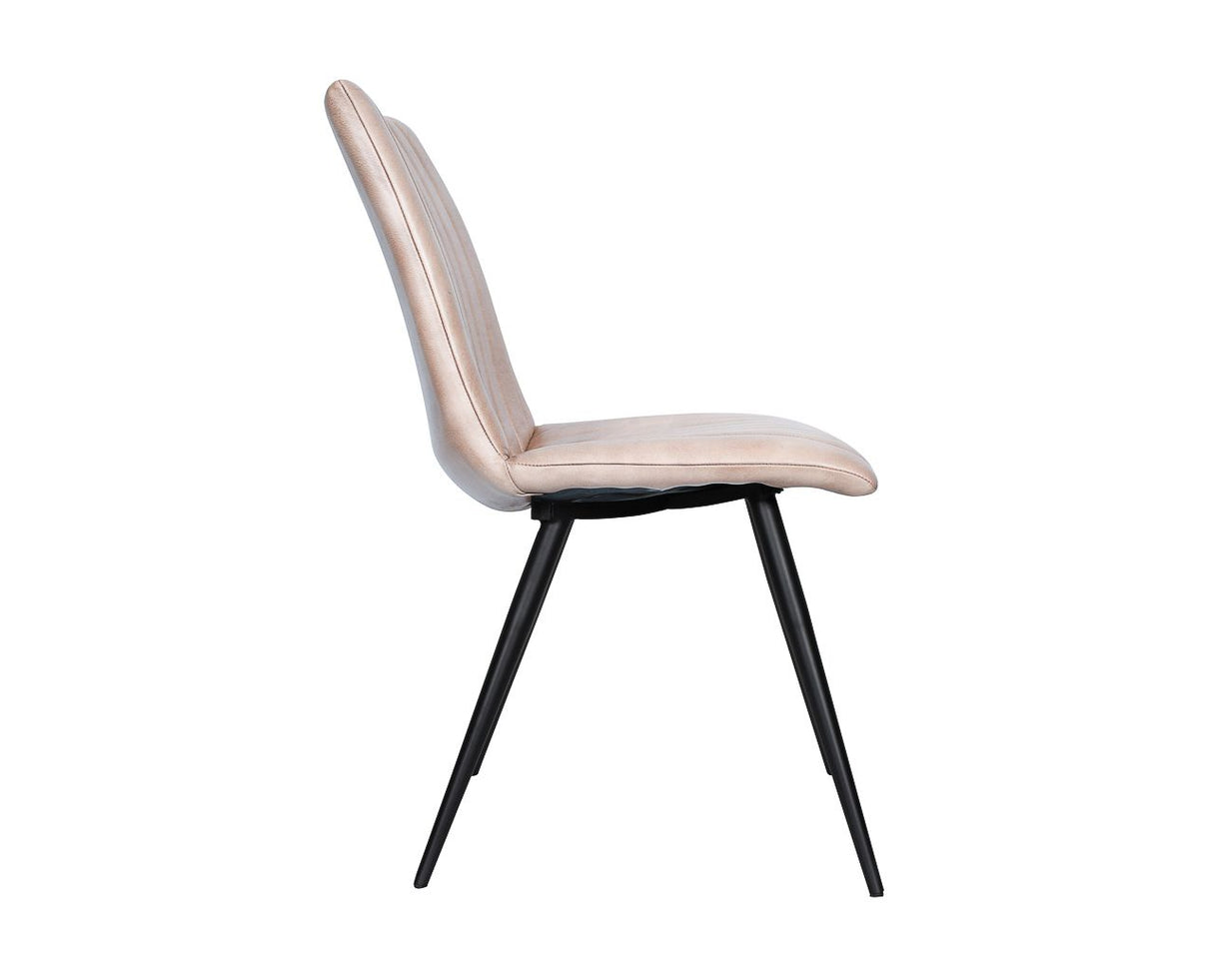 Essex Chelsea 19" Dining Chair in Antique Ivory, Set of 2 by Home Trends & Design at Eve Furniture