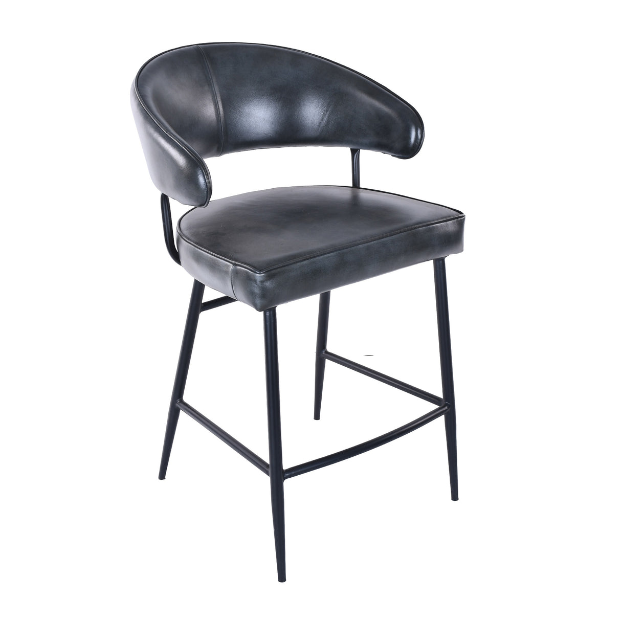 Essex Dover 22" Counter Chair in Weathered Blackv by Home Trends & Design at Eve Furniture