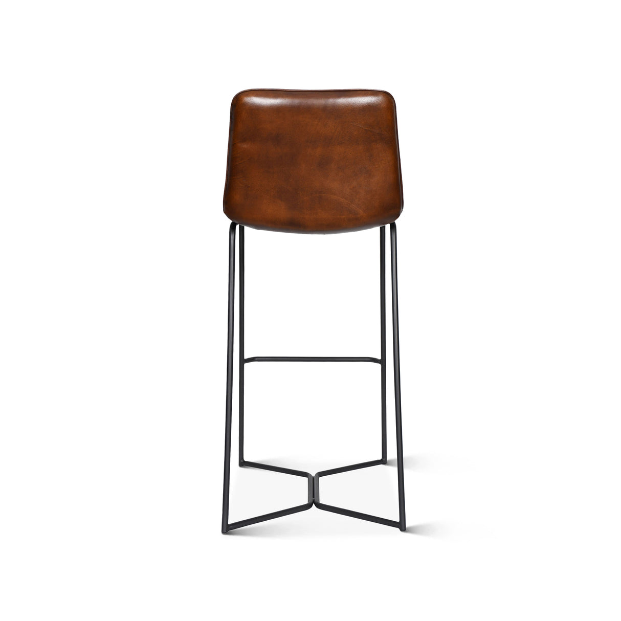 Essex Morgan 18" Bar Chair in Hand Washed Chestnut by Home Trends & Design at Eve Furniture