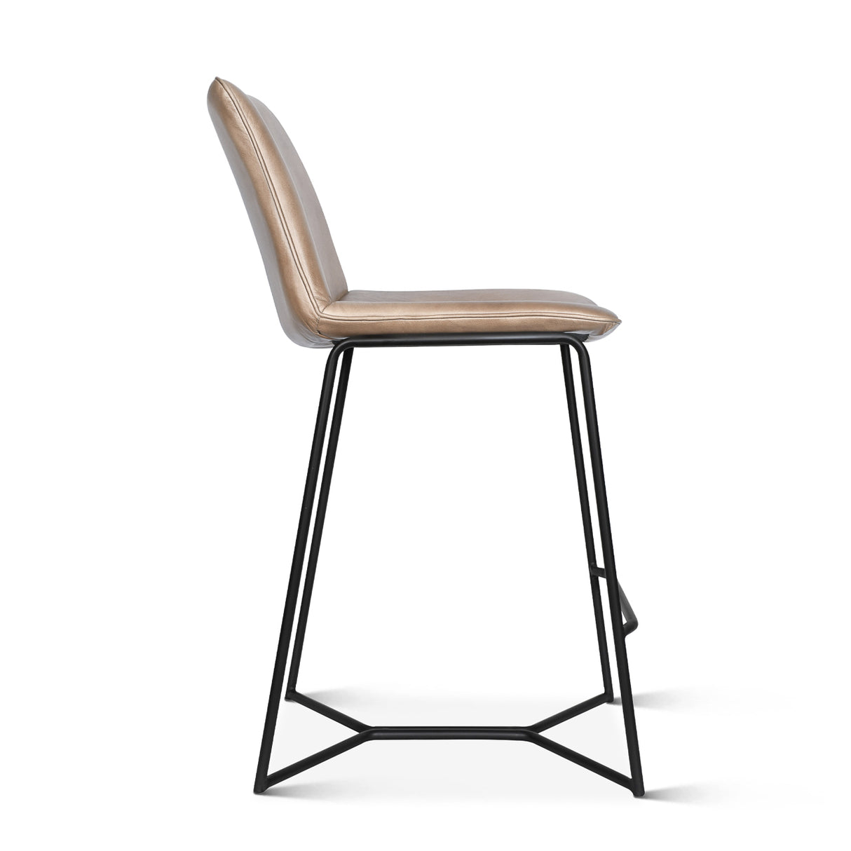 Essex Morgan 18" Counter Chair in Hand Washed Taupe by Home Trends & Design at Eve Furniture
