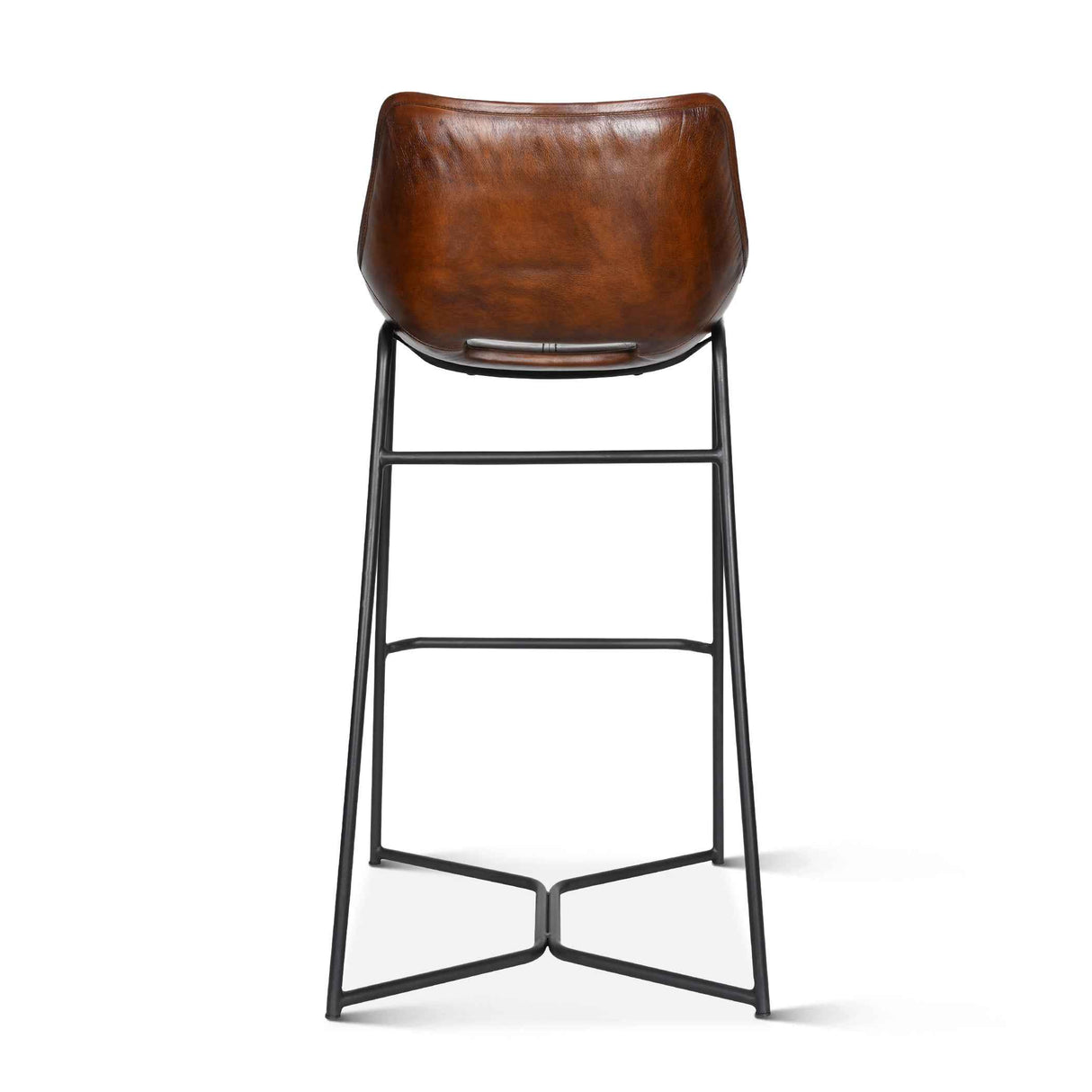 Essex Stanley 19" Bar Chair in Hand Washed Chestnut by Home Trends & Design at Eve Furniture