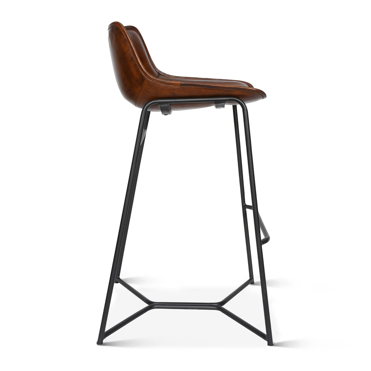 Essex Stanley 20" Counter Chair in Hand Washed Chestnut by Home Trends & Design at Eve Furniture