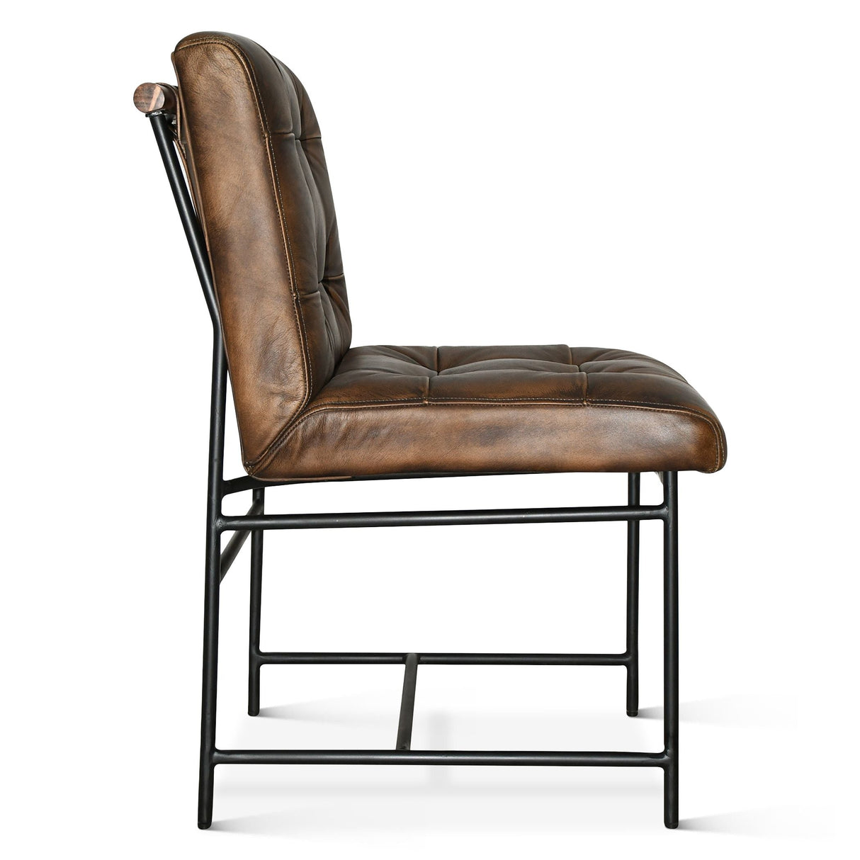 Essex Stockton 19" Dining Chair in Antique Whiskey, Set of 2 by Home Trends & Design at Eve Furniture