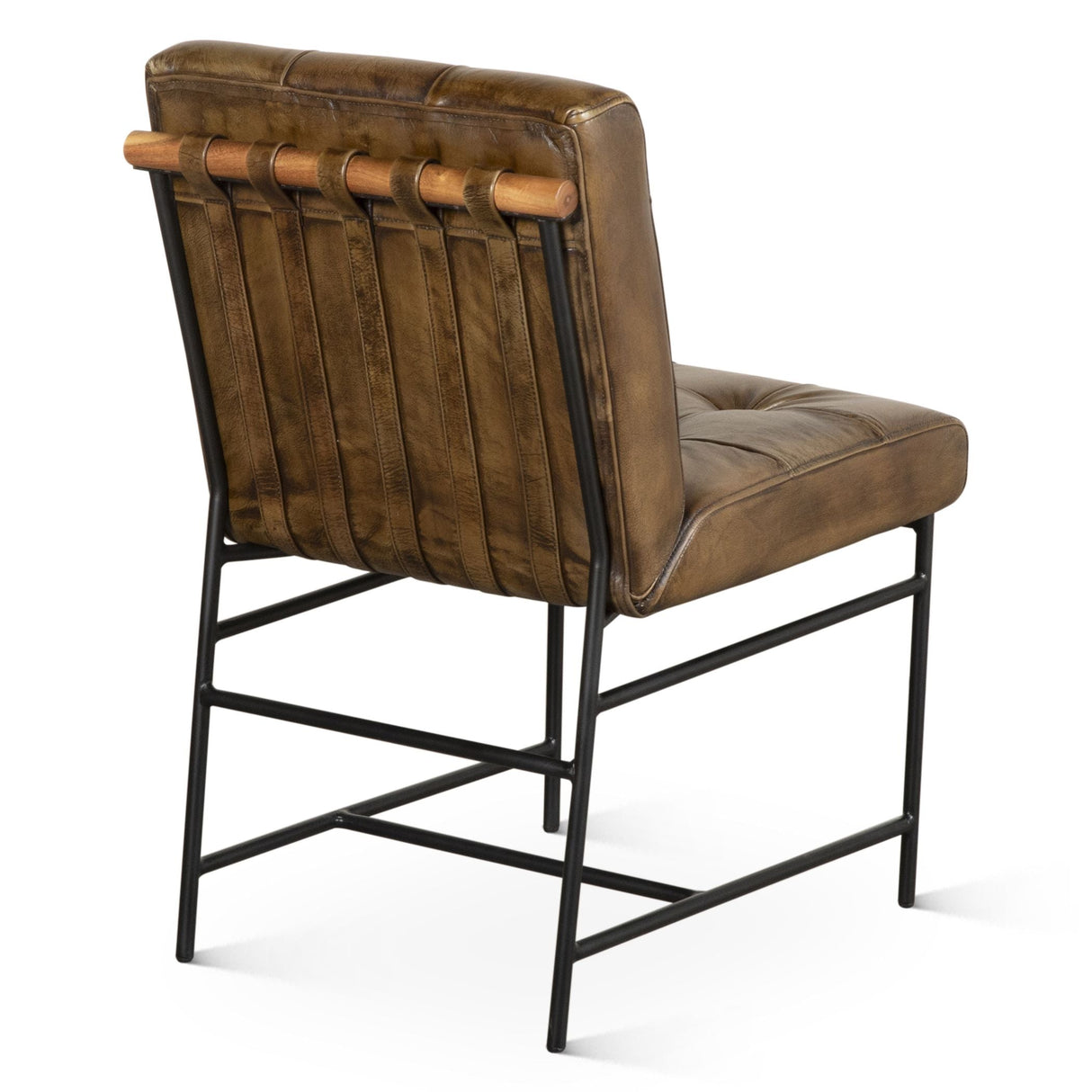 Essex Stockton 19" Dining Chair in Antique Whiskey, Set of 2 by Home Trends & Design at Eve Furniture