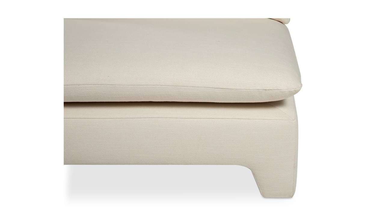 Estelle Lounge Chair Cream by Moe's Home at Eve Furniture
