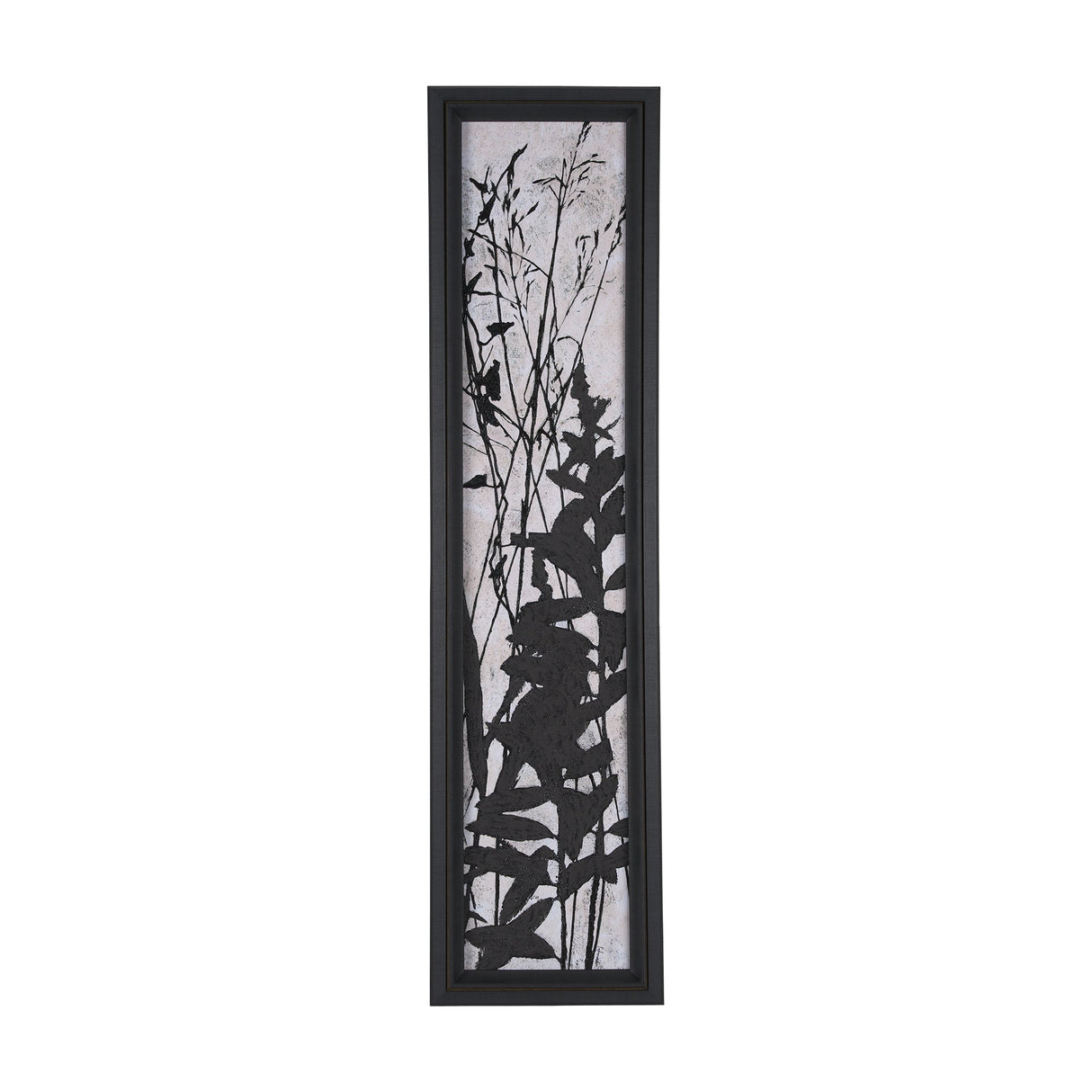 Etched Silouette IV by Mercana Studio a Hand Embellished Textured Framed Art Print by Mercana at Eve Furniture
