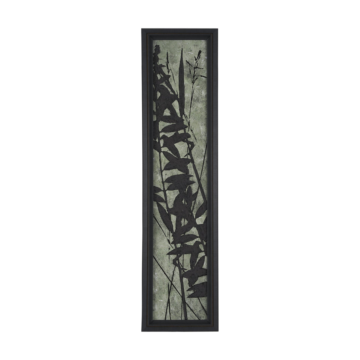 Etched Silouette VI by Mercana Studio a Hand Embellished Textured Framed Art Print by Mercana at Eve Furniture