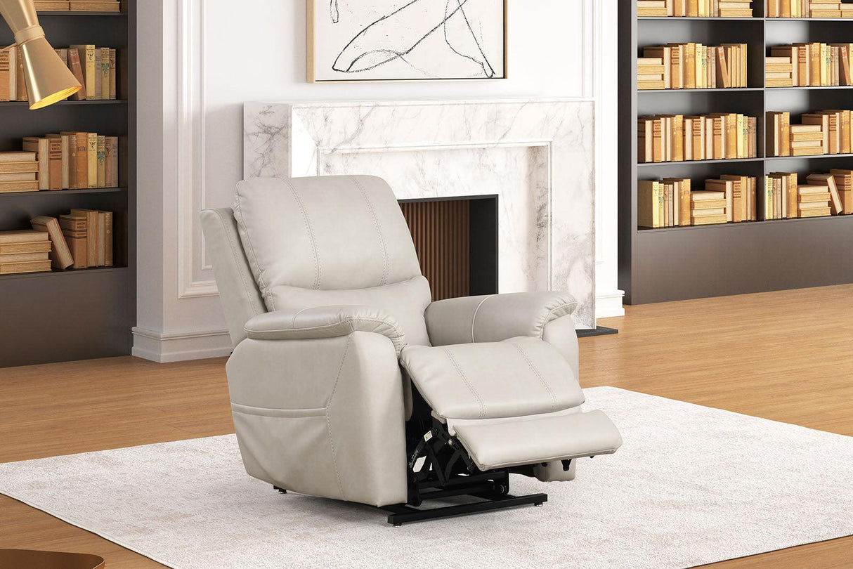 Ethelreda Light Gray Lift Chair by Furniture of America at Eve Furniture