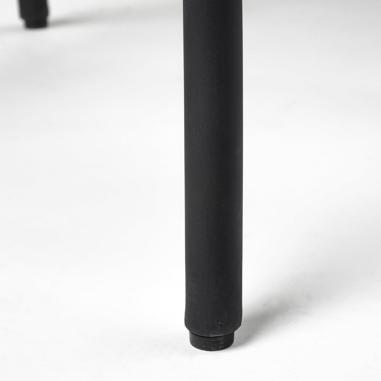 Etienne 26.25" Seat Height Black Wood Seat Black Metal Base Stool by Mercana at Eve Furniture