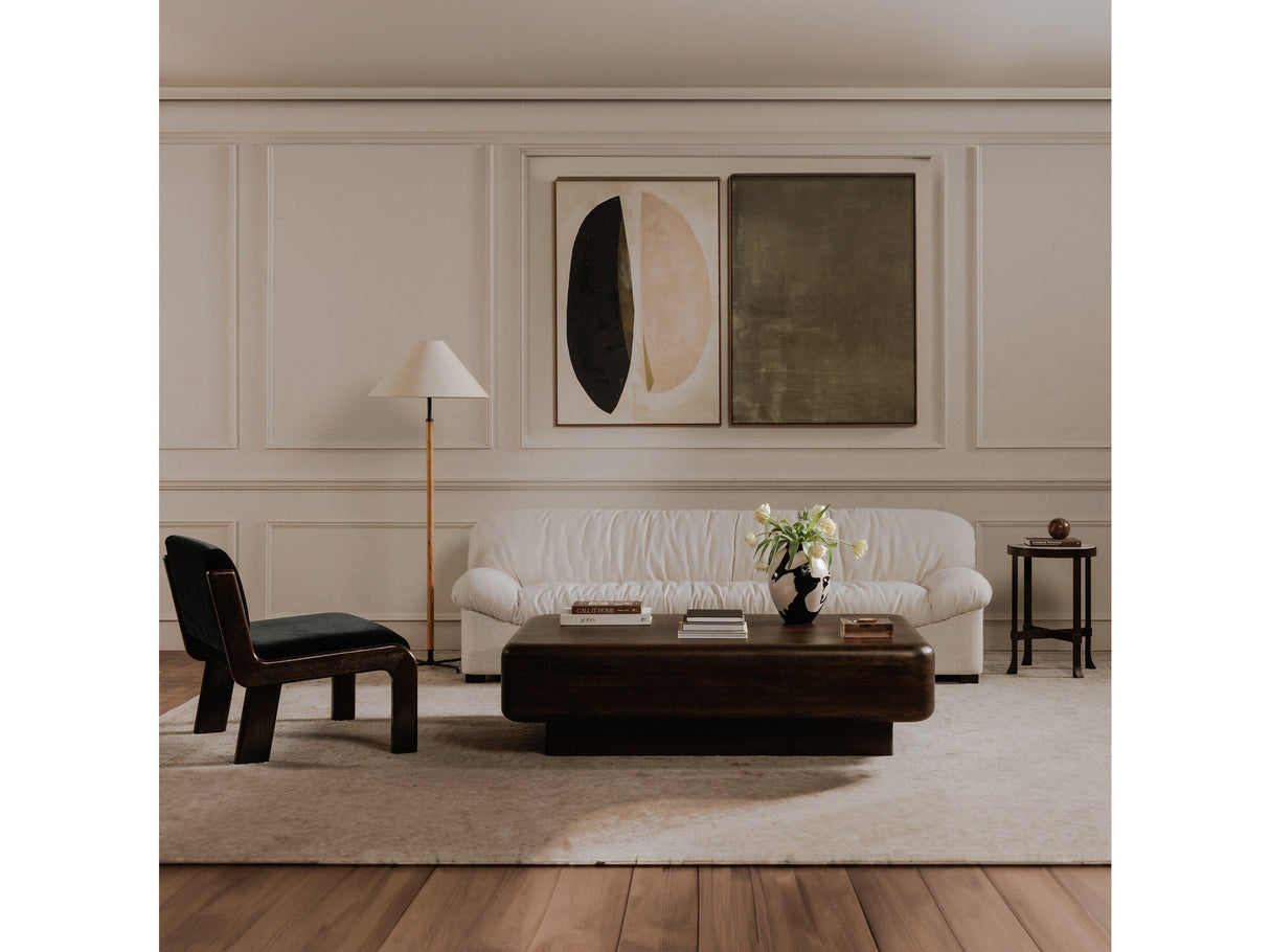 Eton Dark Brown Coffee Table by MOES at Eve Furniture