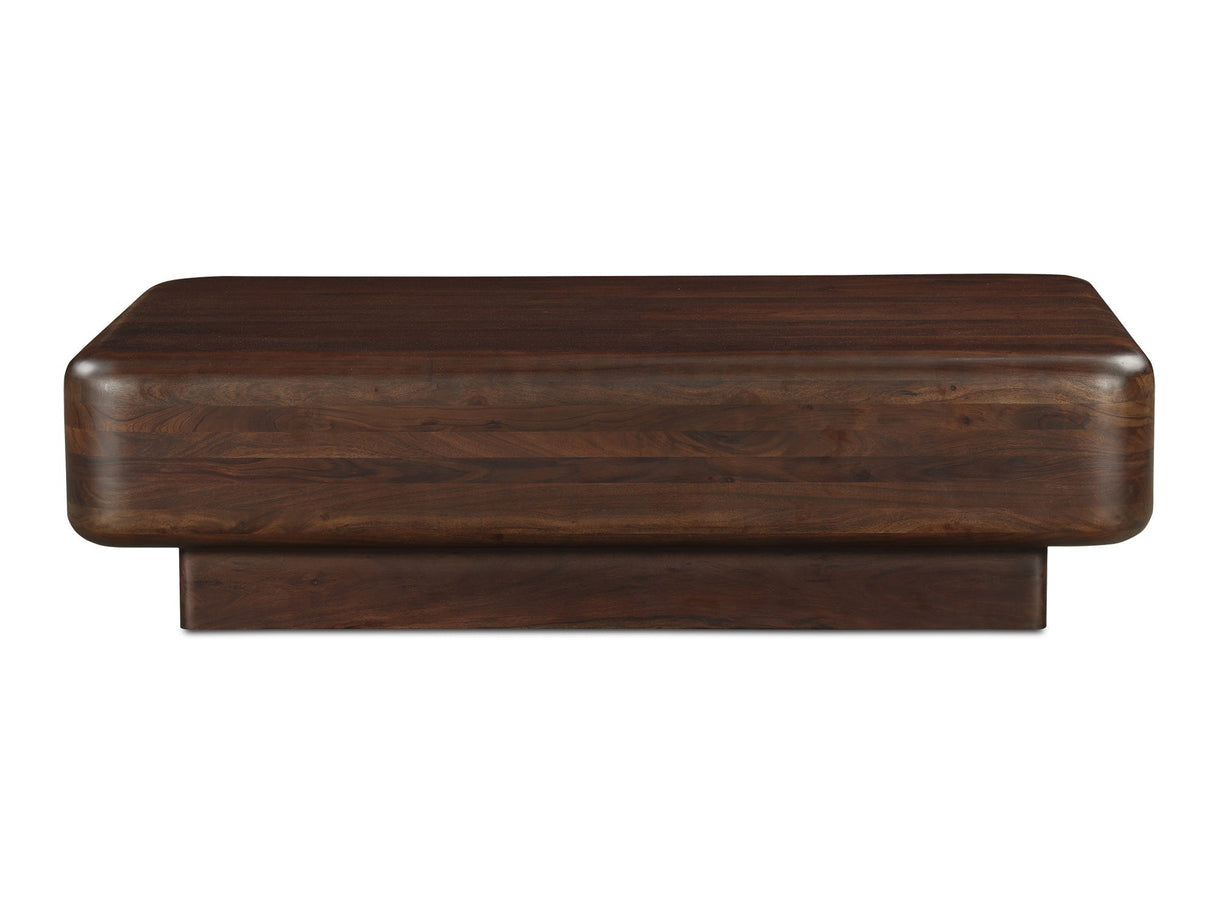 Eton Dark Brown Coffee Table by Moe's Home at Eve Furniture