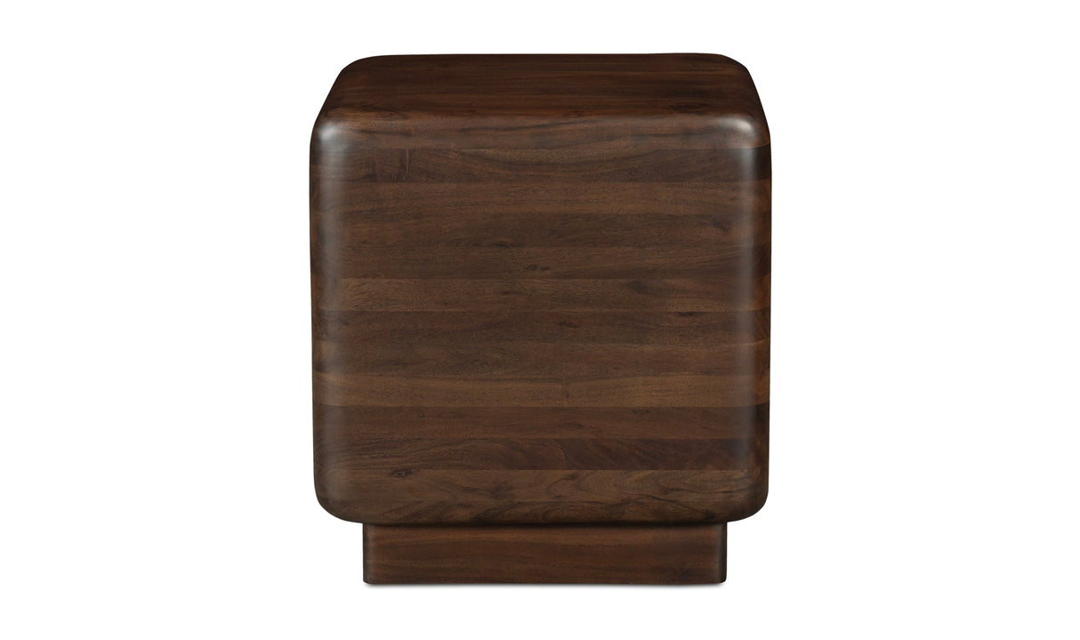Eton Side Table Dark Brown by Moe's Home at Eve Furniture