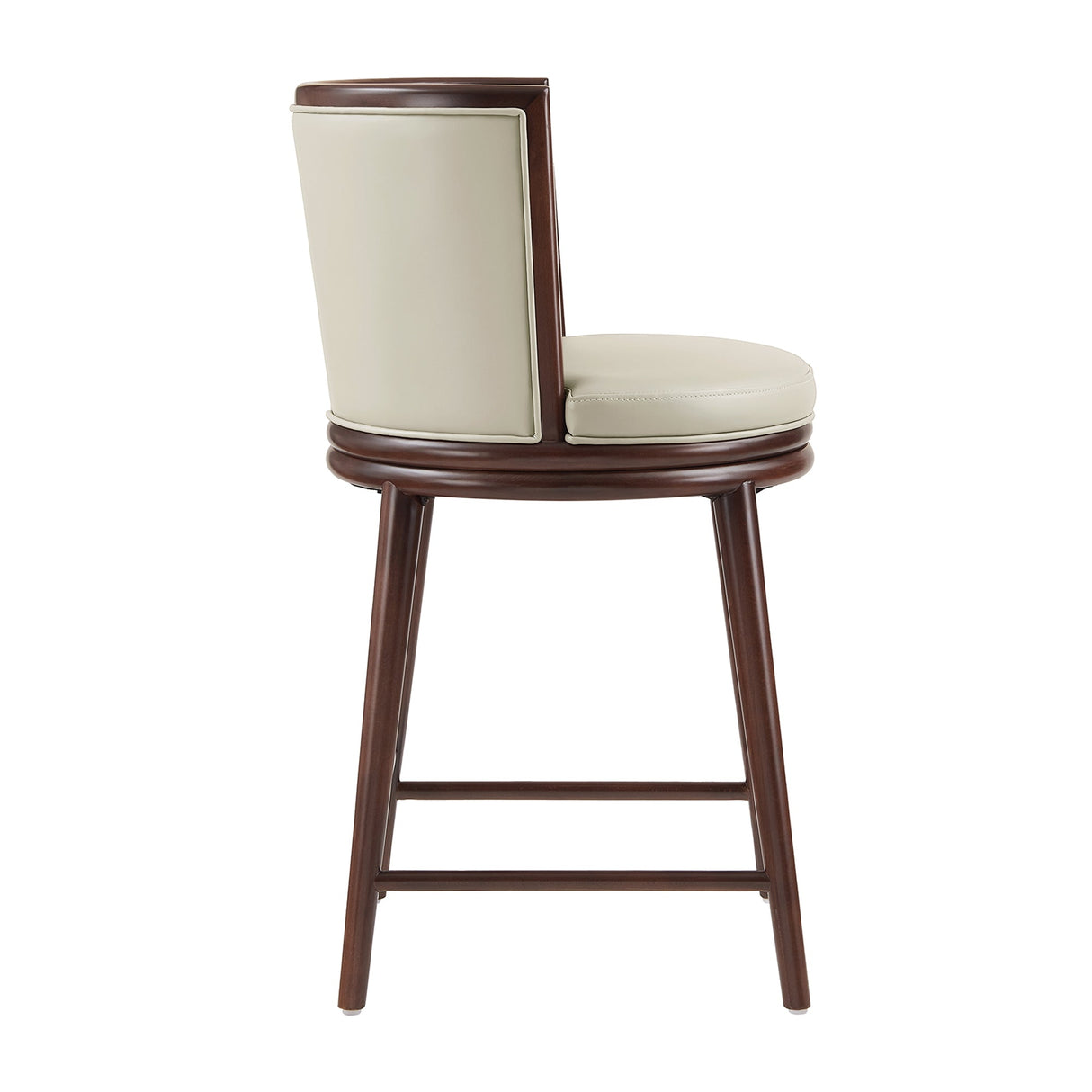 Evalyn Counter Stool in Stone (set of 2) by Manhattan Comfort at Eve Furniture