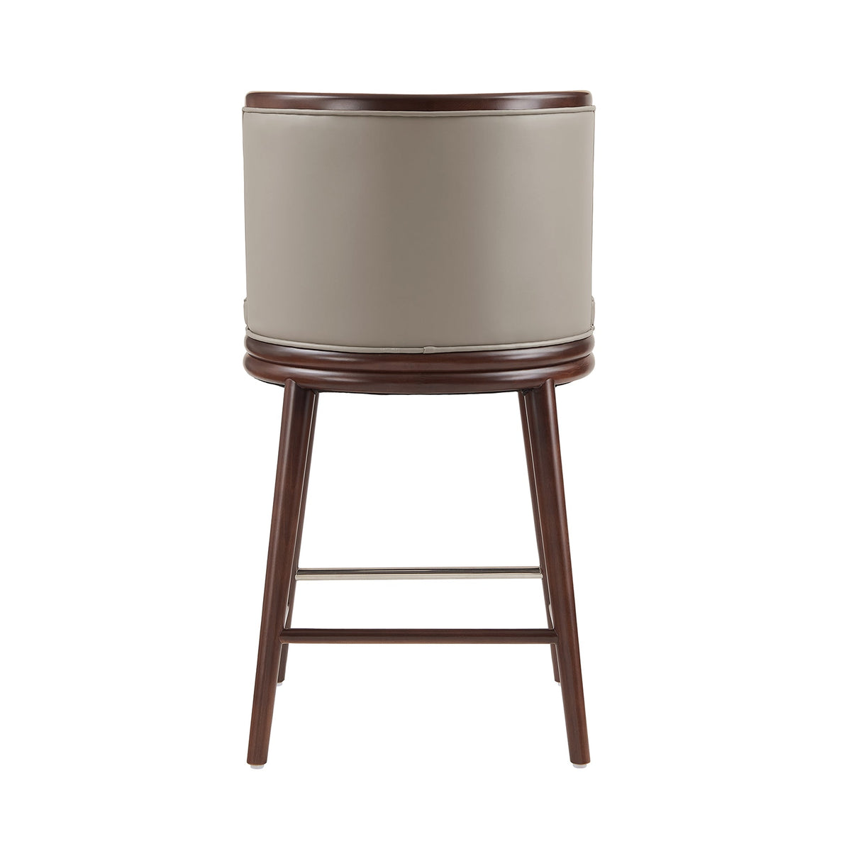 Evalyn Counter Stool in Taupe by Manhattan Comfort at Eve Furniture
