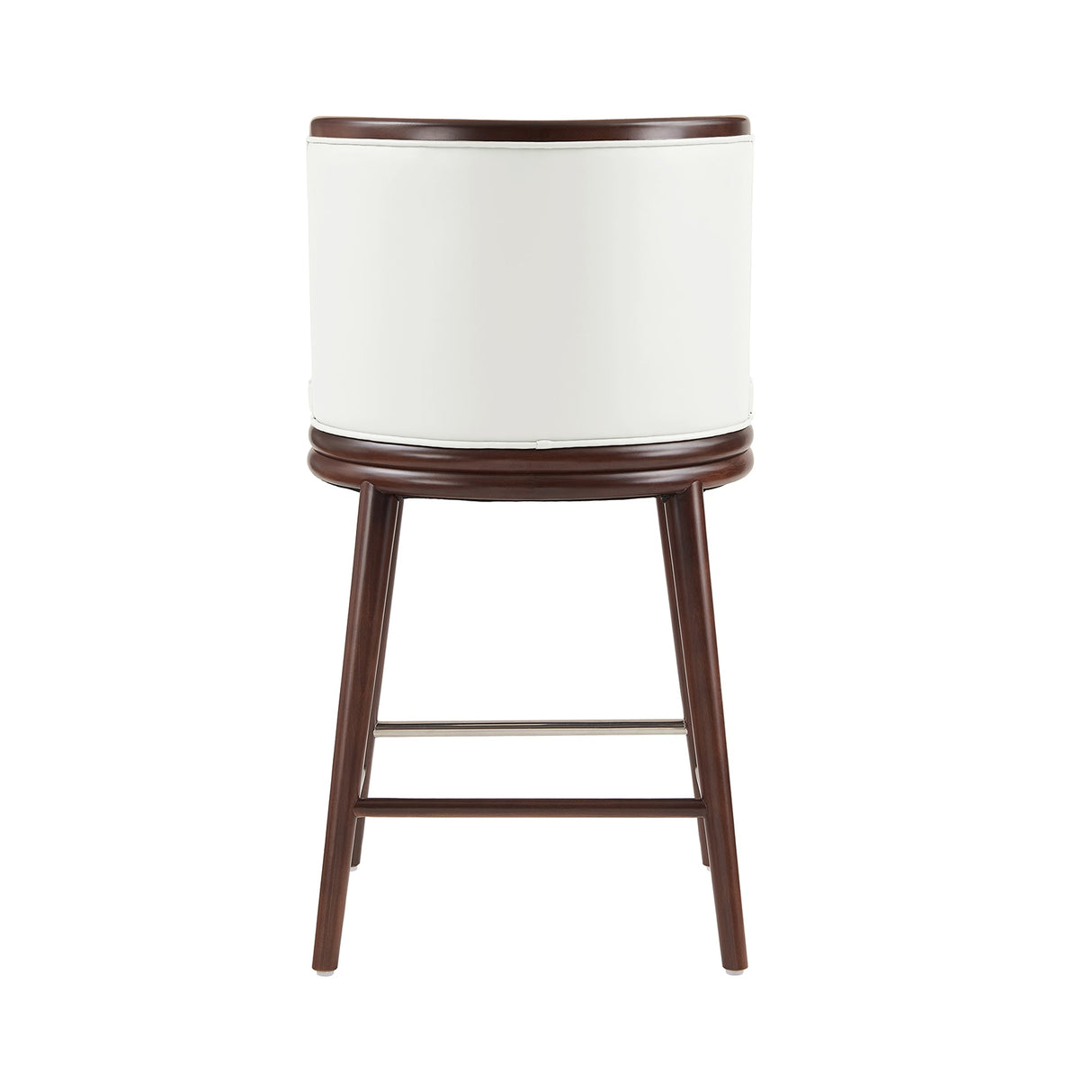 Evalyn Counter Stool in White (set of 3) by Manhattan Comfort at Eve Furniture