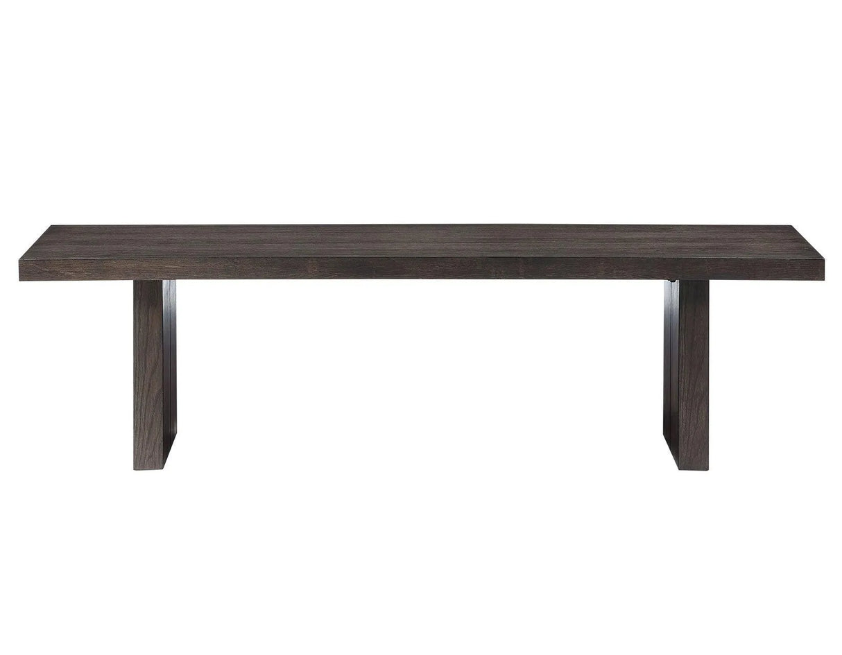 Evan 68″ Wooden Bench by Steve Silver at Eve Furniture