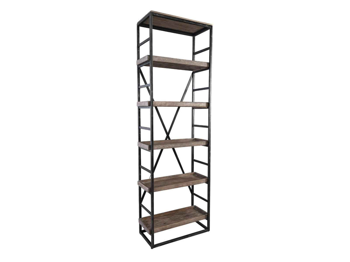 Evan Brown Bookshelf by Classic Home at Eve Furniture