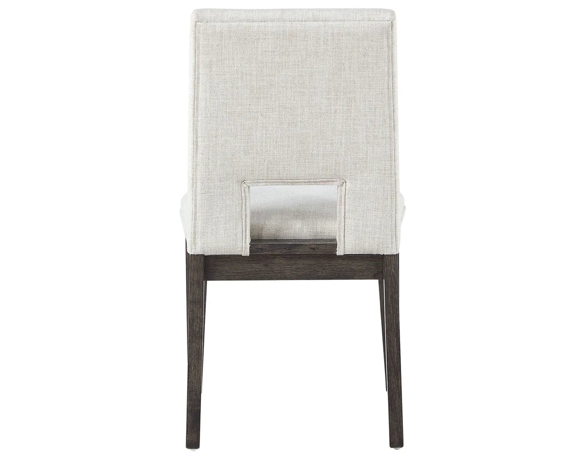 Evan Eggshell/Walnut Brown Dining Room Set by Steve Silver at Eve Furniture