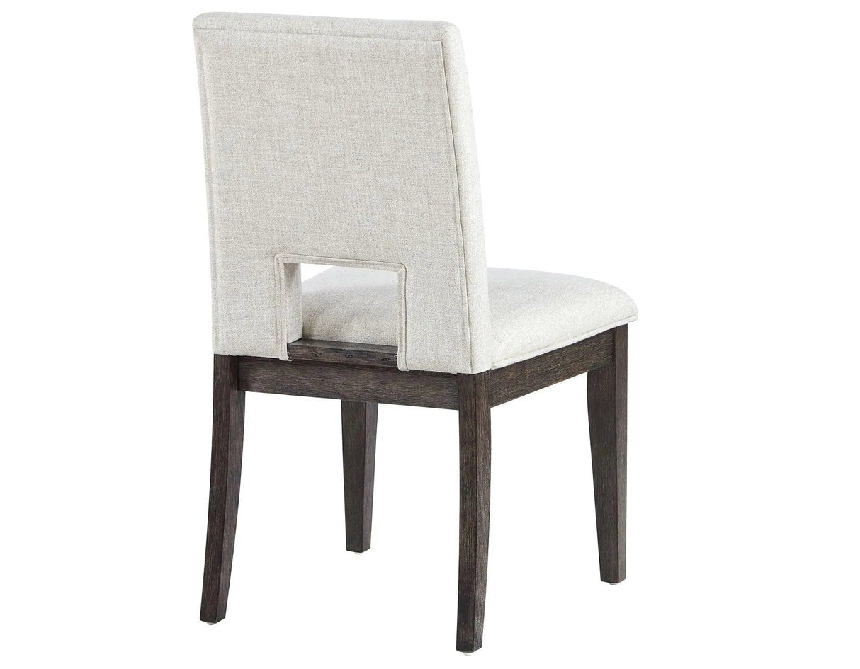 Evan Linen-look Side Chair by Steve Silver at Eve Furniture