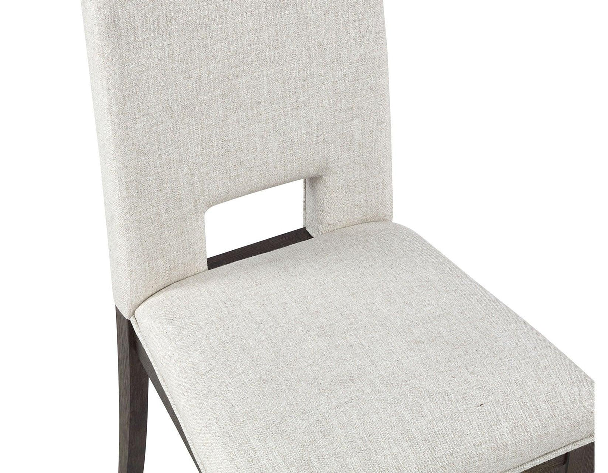 Evan Linen-look Side Chair by Steve Silver at Eve Furniture