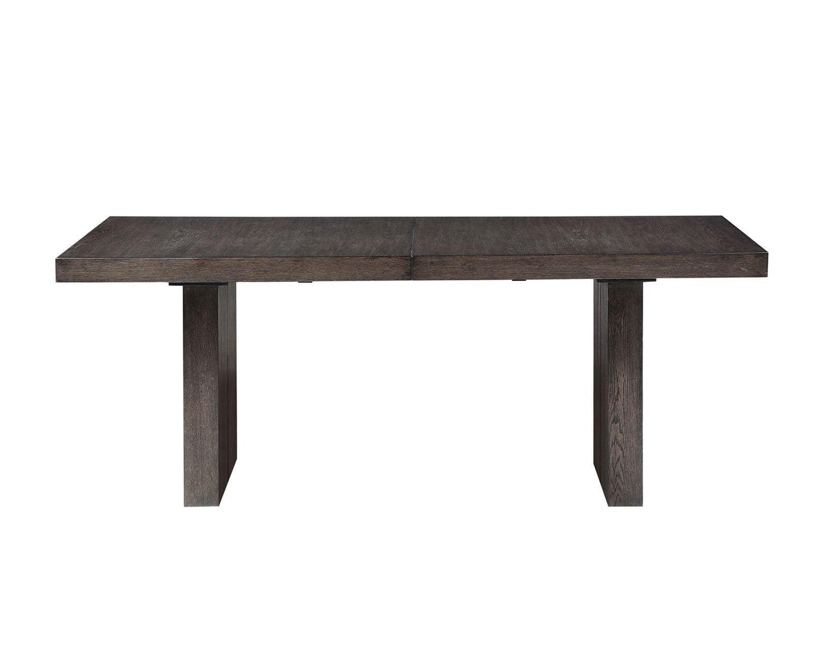 Evan 78-96 inch Dining Table with 18″ Leaf by Steve Silver at Eve Furniture