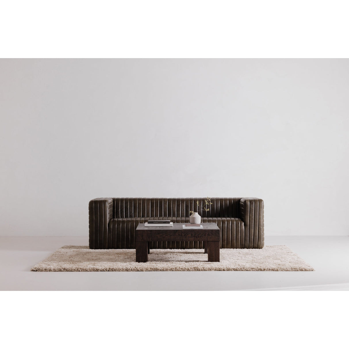 Evander Rustic Brown Coffee Table by MOES at Eve Furniture