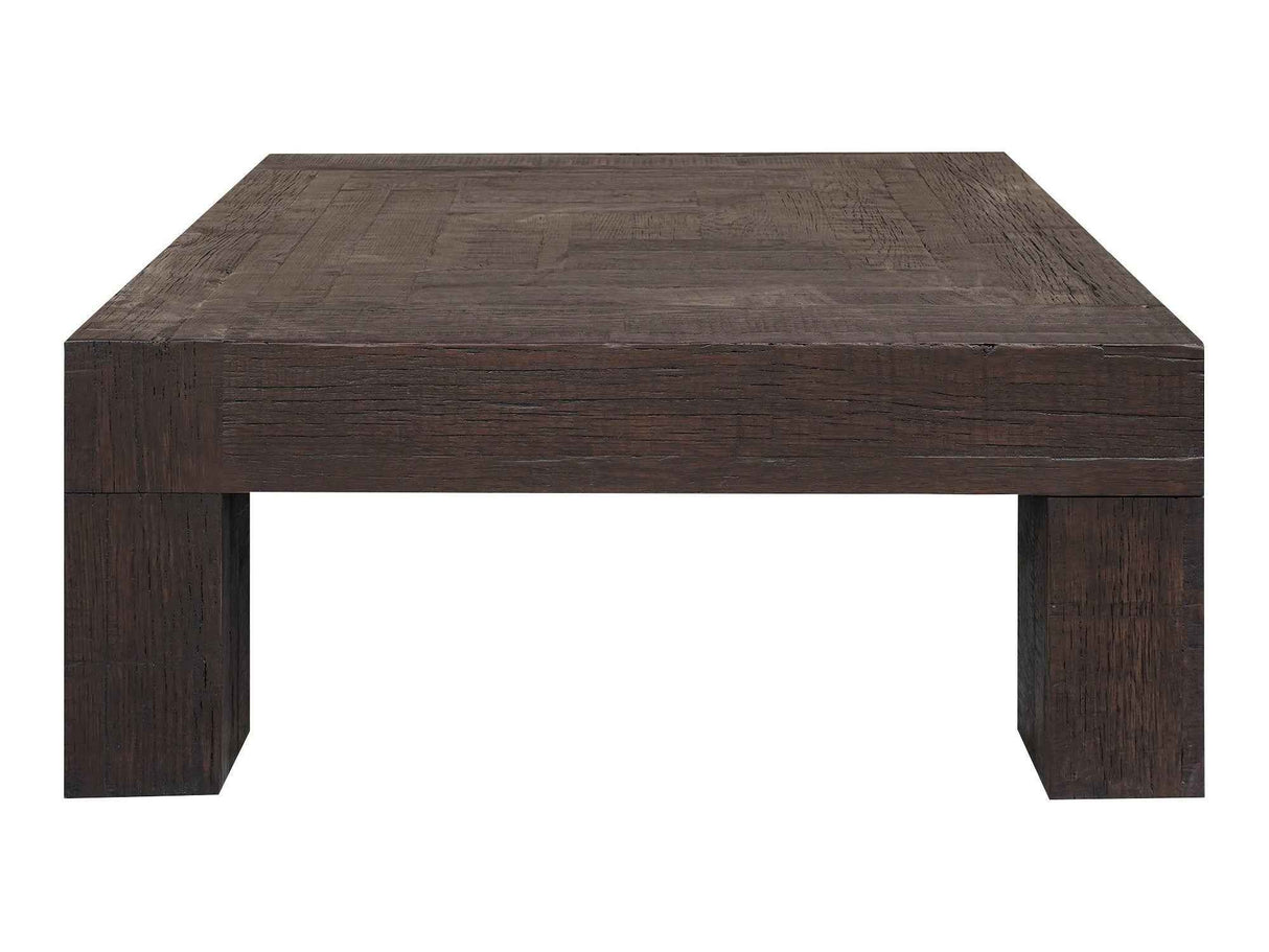 Evander Rustic Brown Coffee Table