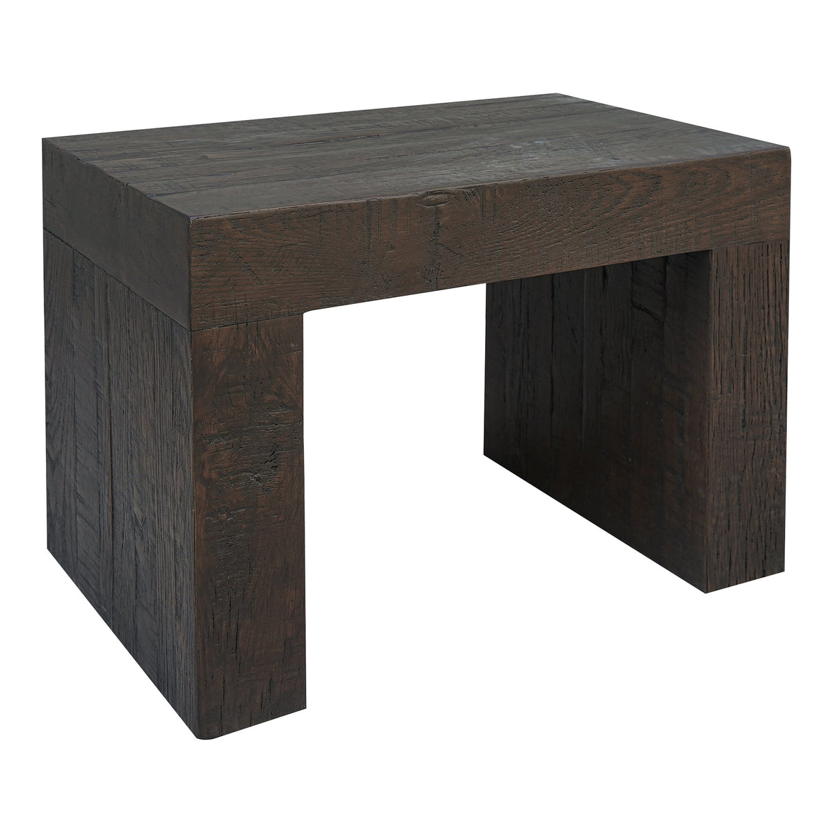 Evander Rustic Brown Dining Stool by MOES at Eve Furniture