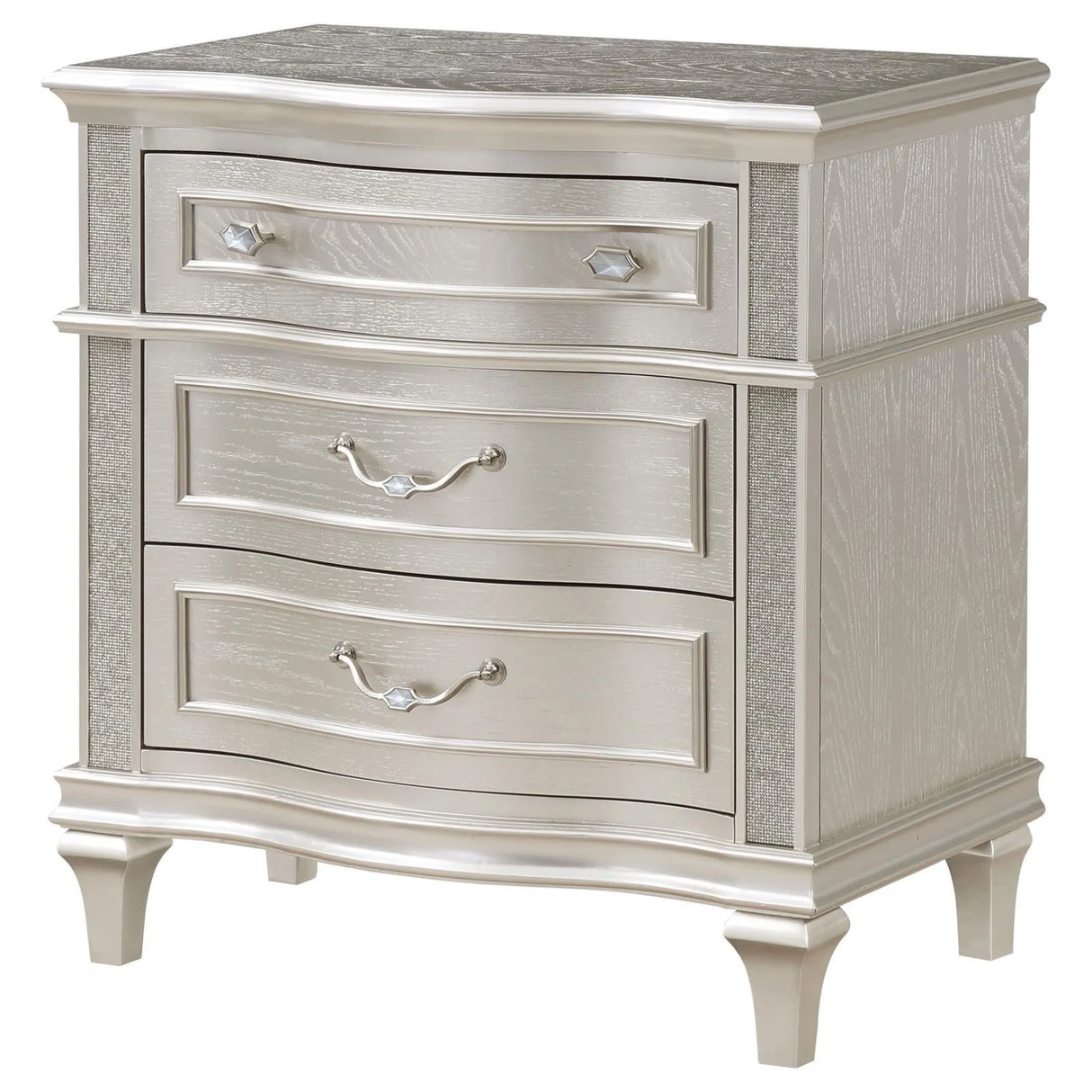Evangeline 3-Drawer Nightstand by Coaster at Eve Furniture