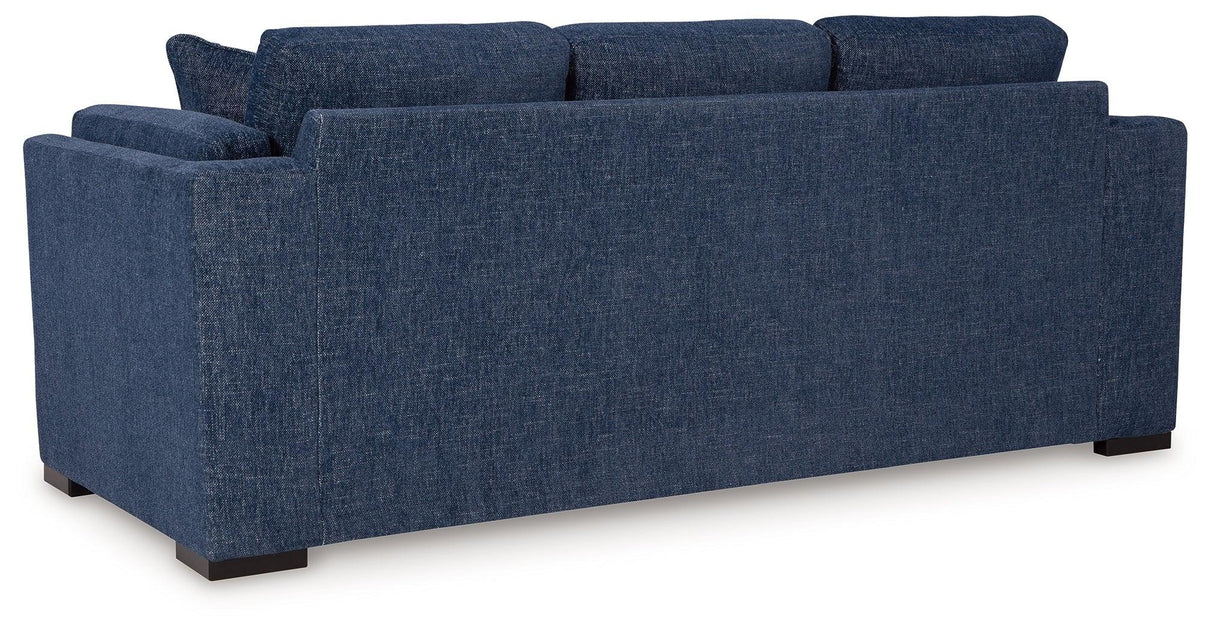 Evansley Navy Sofa by Ashley at Eve Furniture