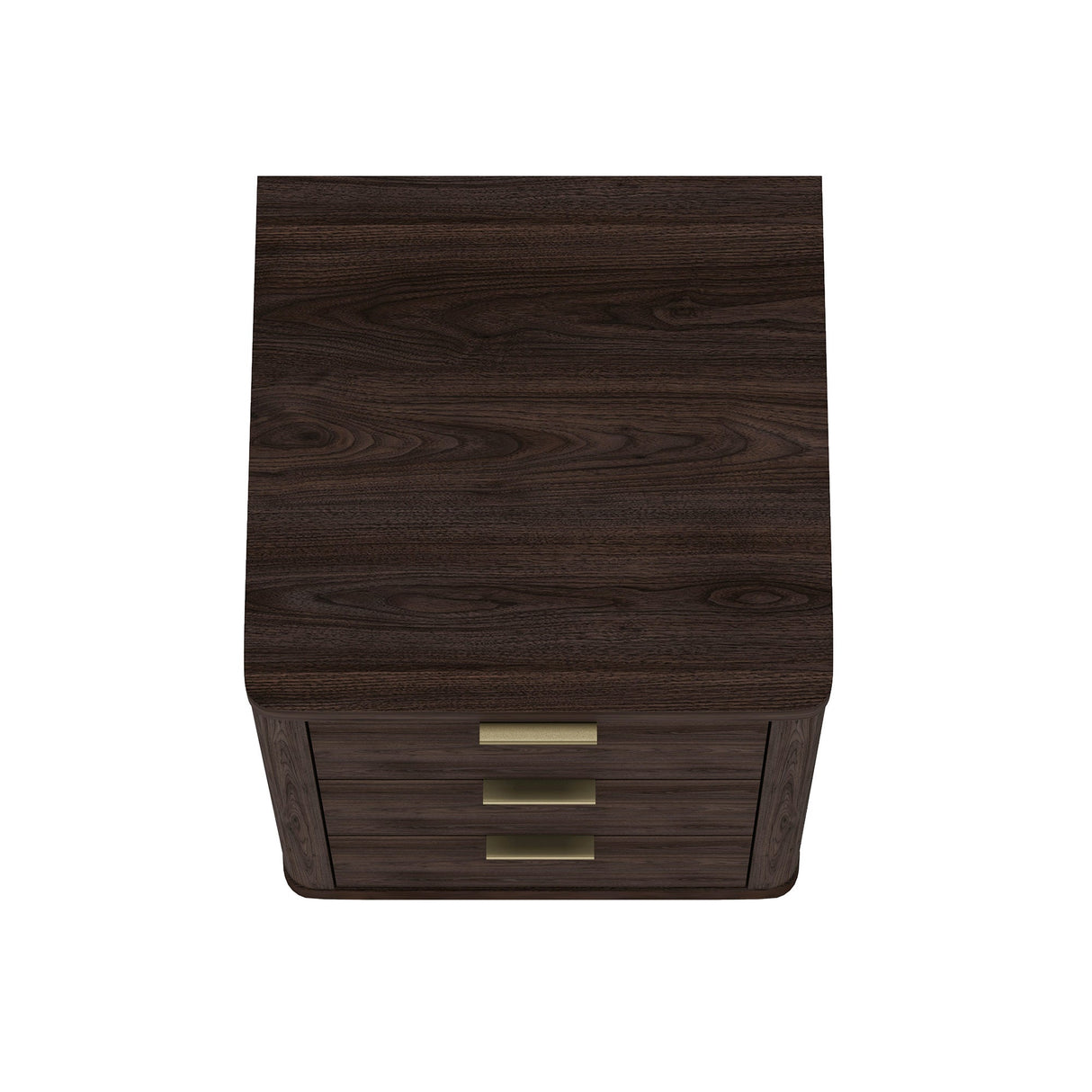 Evelyn Nightstand in Brown (set of 2) by Manhattan Comfort at Eve Furniture