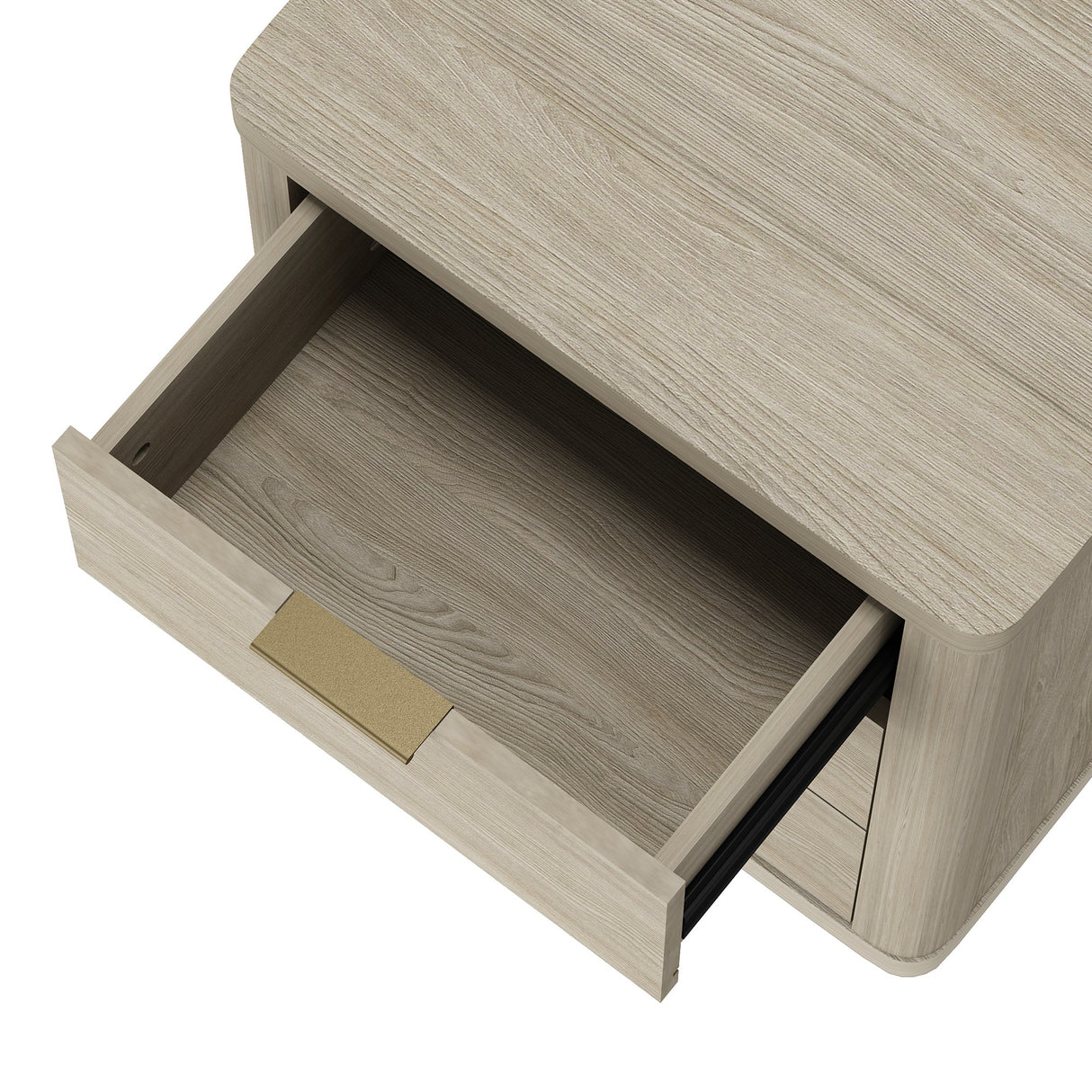 Evelyn Nightstand in Natural by Manhattan Comfort at Eve Furniture