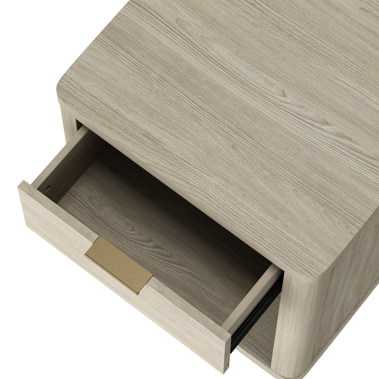Evelyn Nightstand in Natural by Manhattan Comfort at Eve Furniture