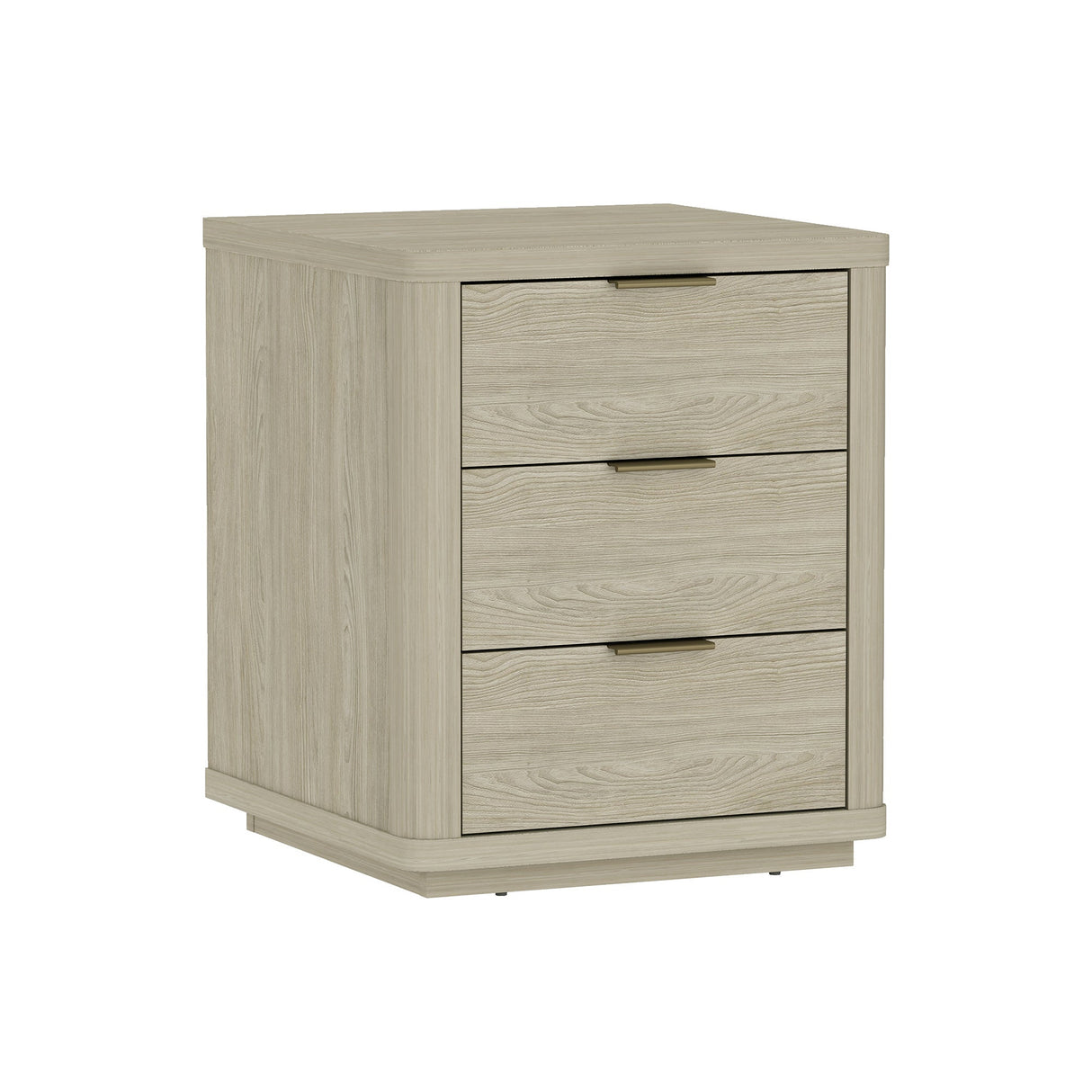 Evelyn Nightstand in Natural by Manhattan Comfort at Eve Furniture