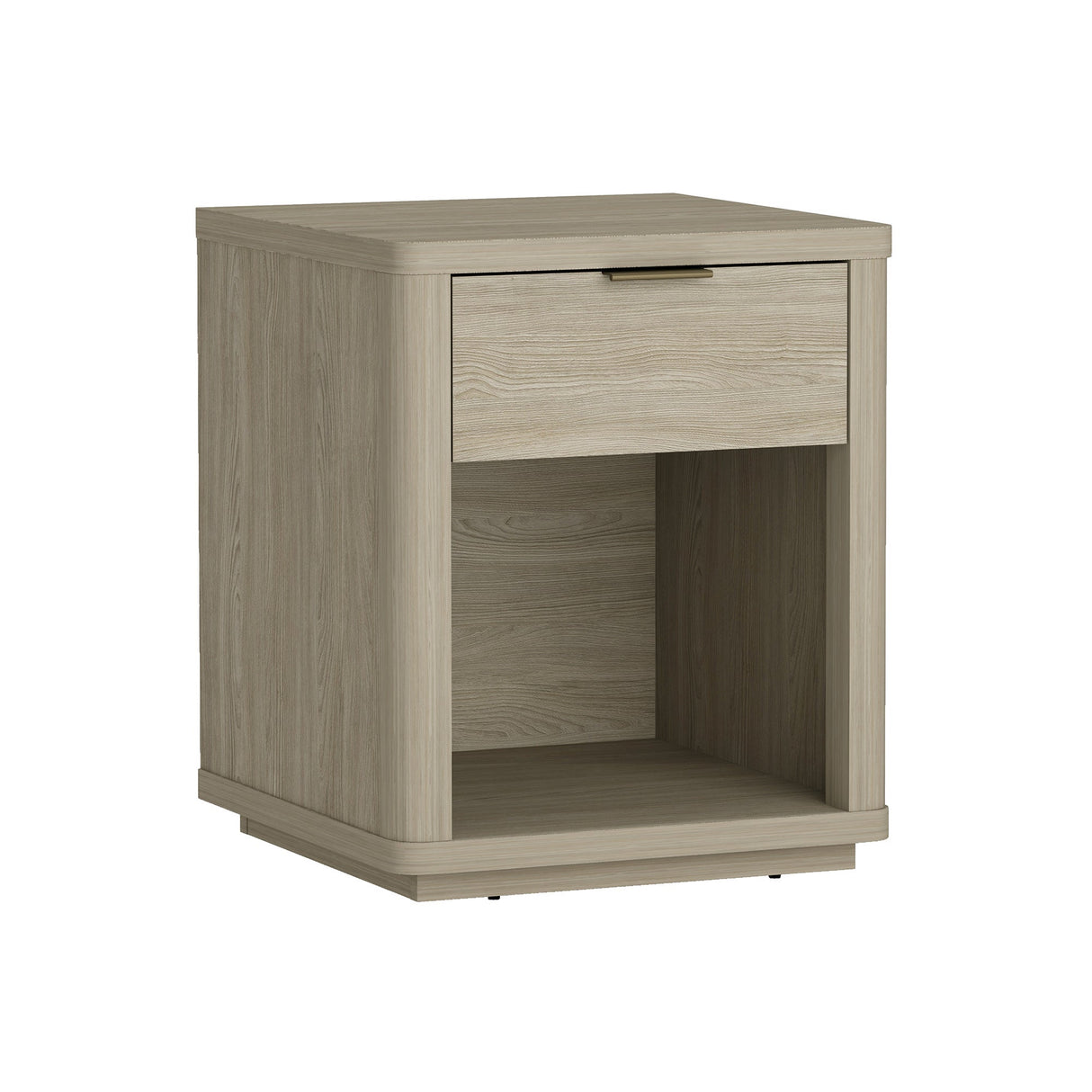 Evelyn Nightstand in Natural by Manhattan Comfort at Eve Furniture