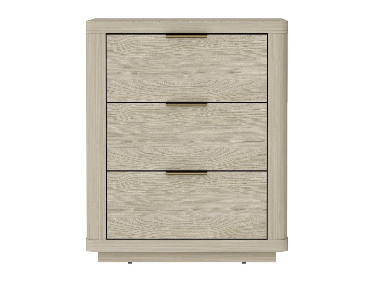 Evelyn Nightstand in Natural by Manhattan Comfort at Eve Furniture