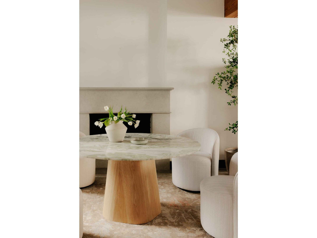 Evelyn Onyx Marble Dining Table