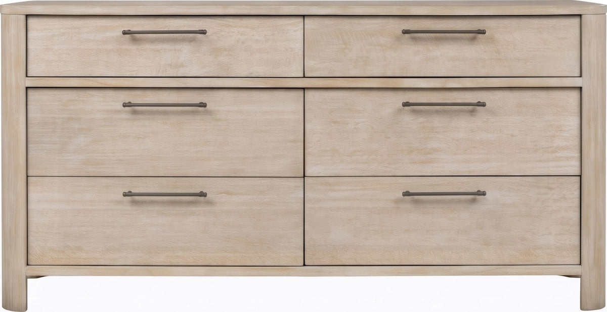 Evelyn Saltwood 6-Drawer Dresser by Modus Furniture at Eve Furniture