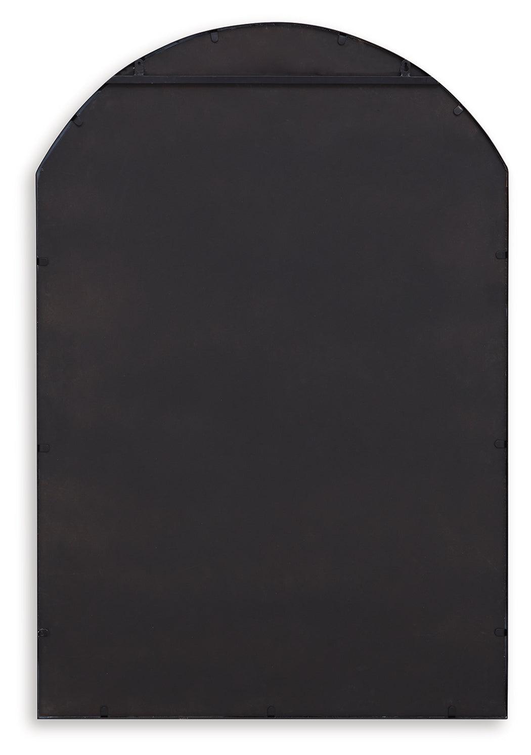 Evengton Black Accent Mirror by Ashley at Eve Furniture