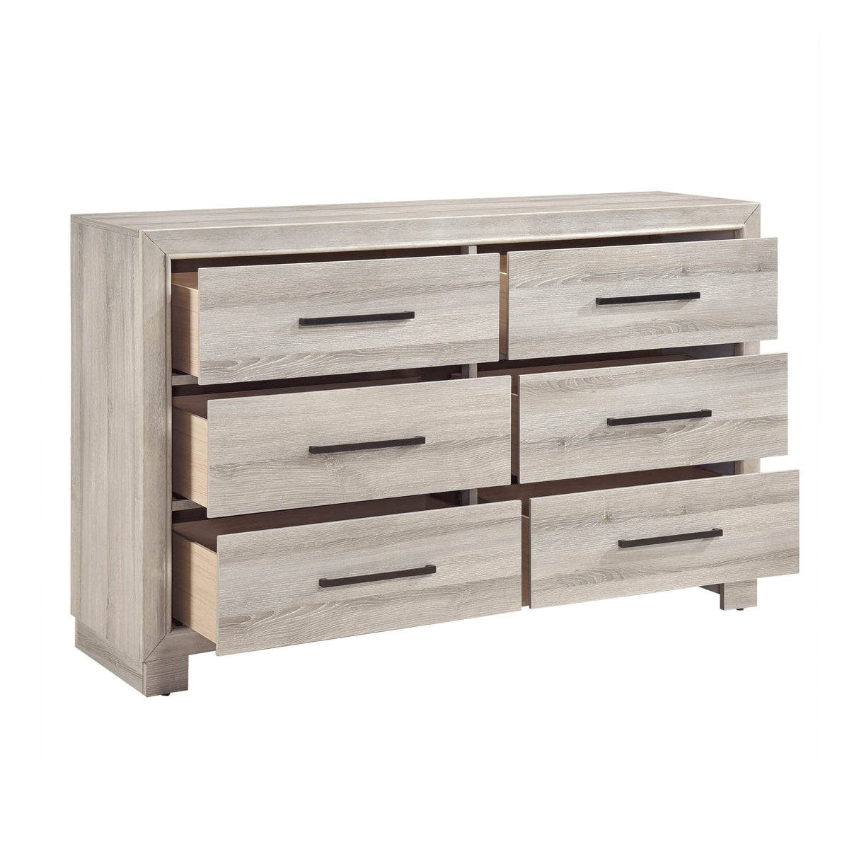 Everett Gray Bookcase Panel Bedroom Set by Homelegance at Eve Furniture