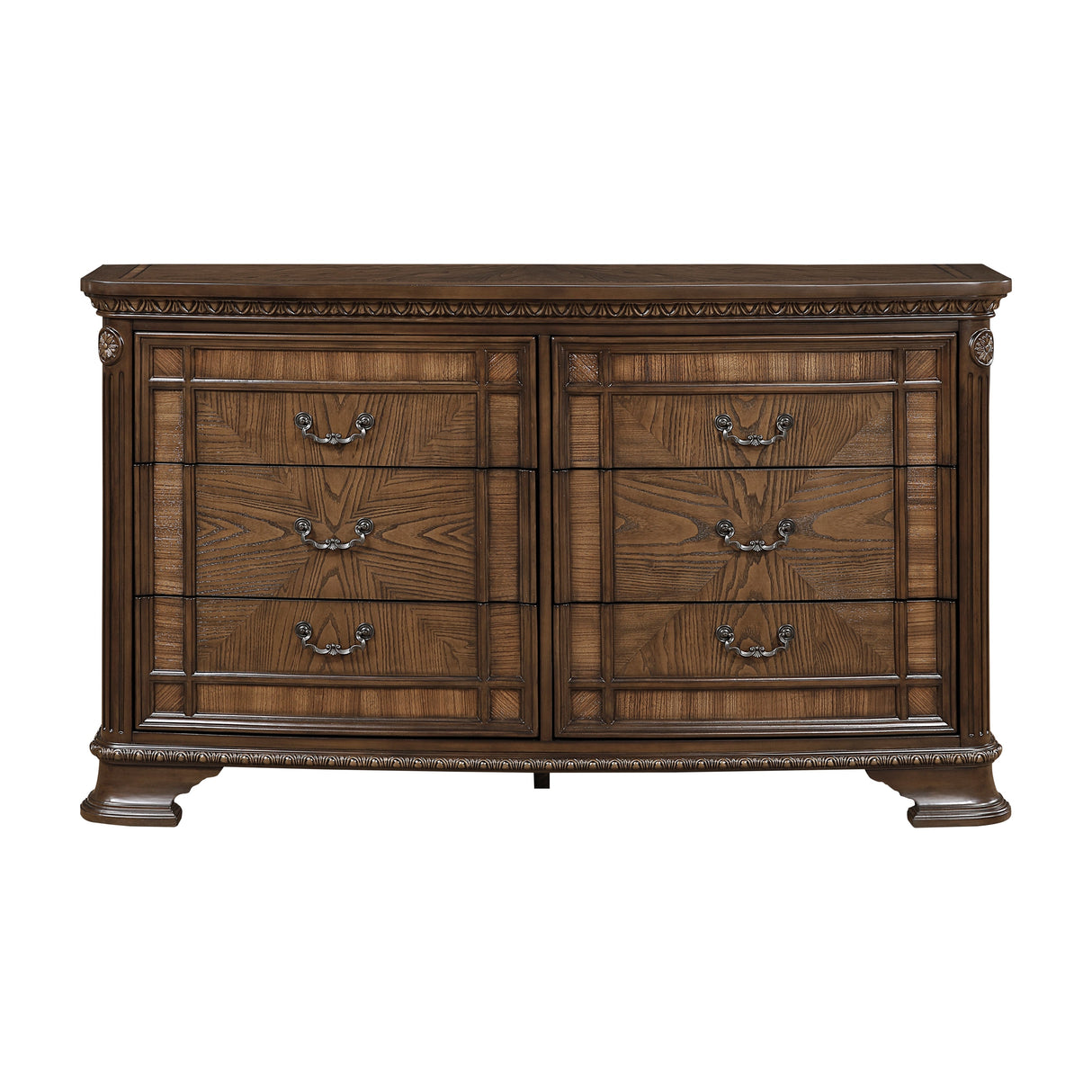 Everleigh Brown Dresser by Homelegance at Eve Furniture